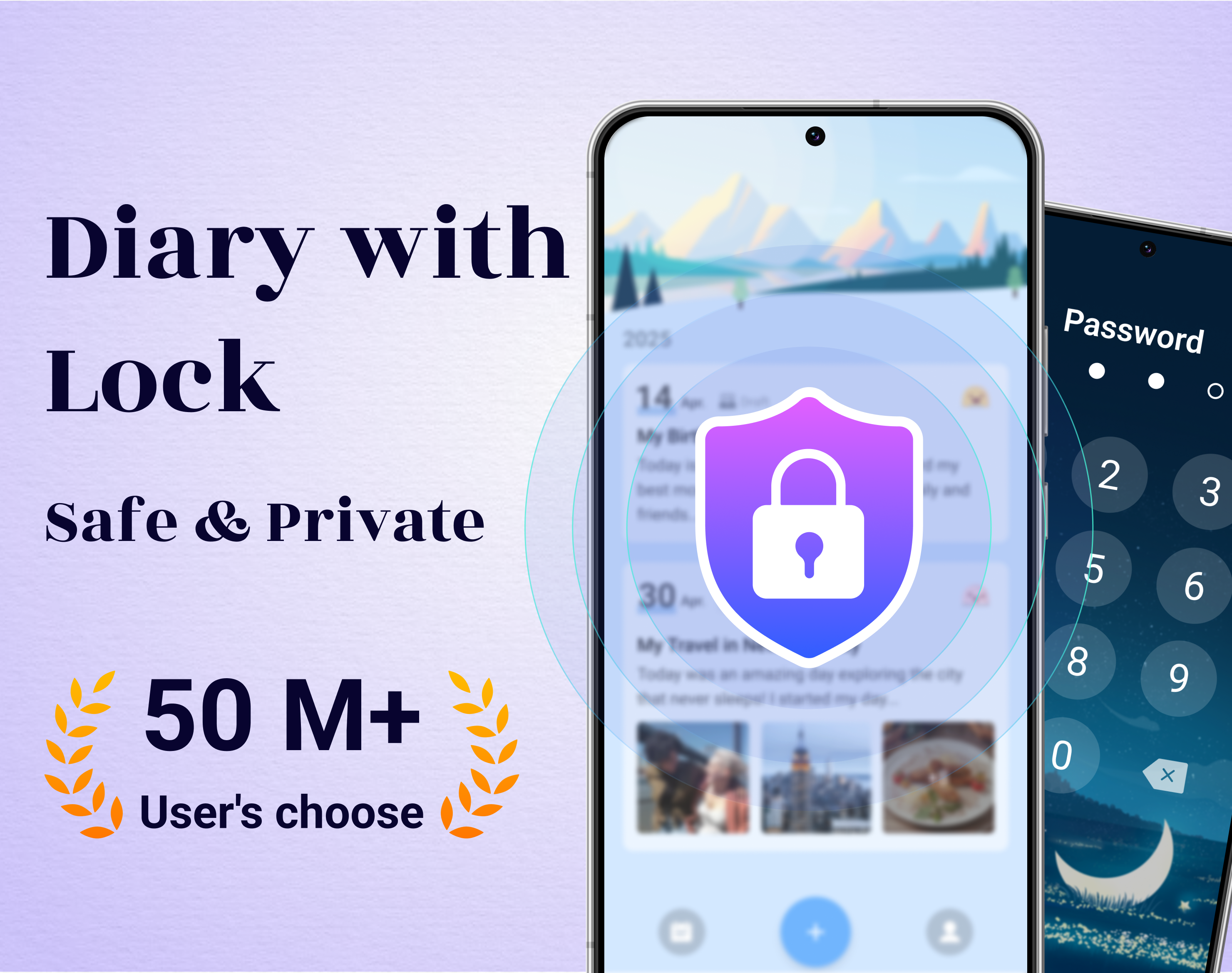 اسکرین شات 1 برنامه My Diary - Daily Diary Journal