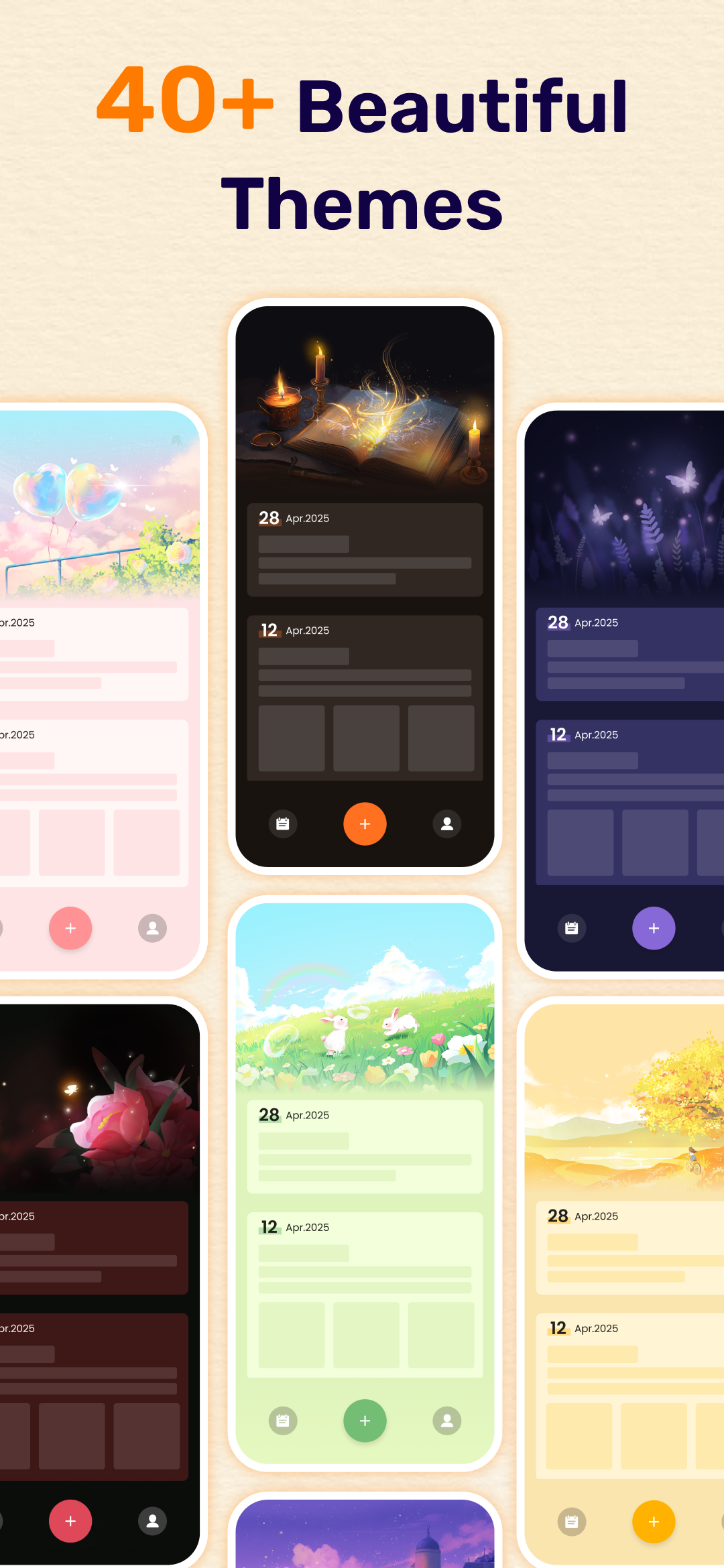 اسکرین شات 3 برنامه My Diary - Daily Diary Journal