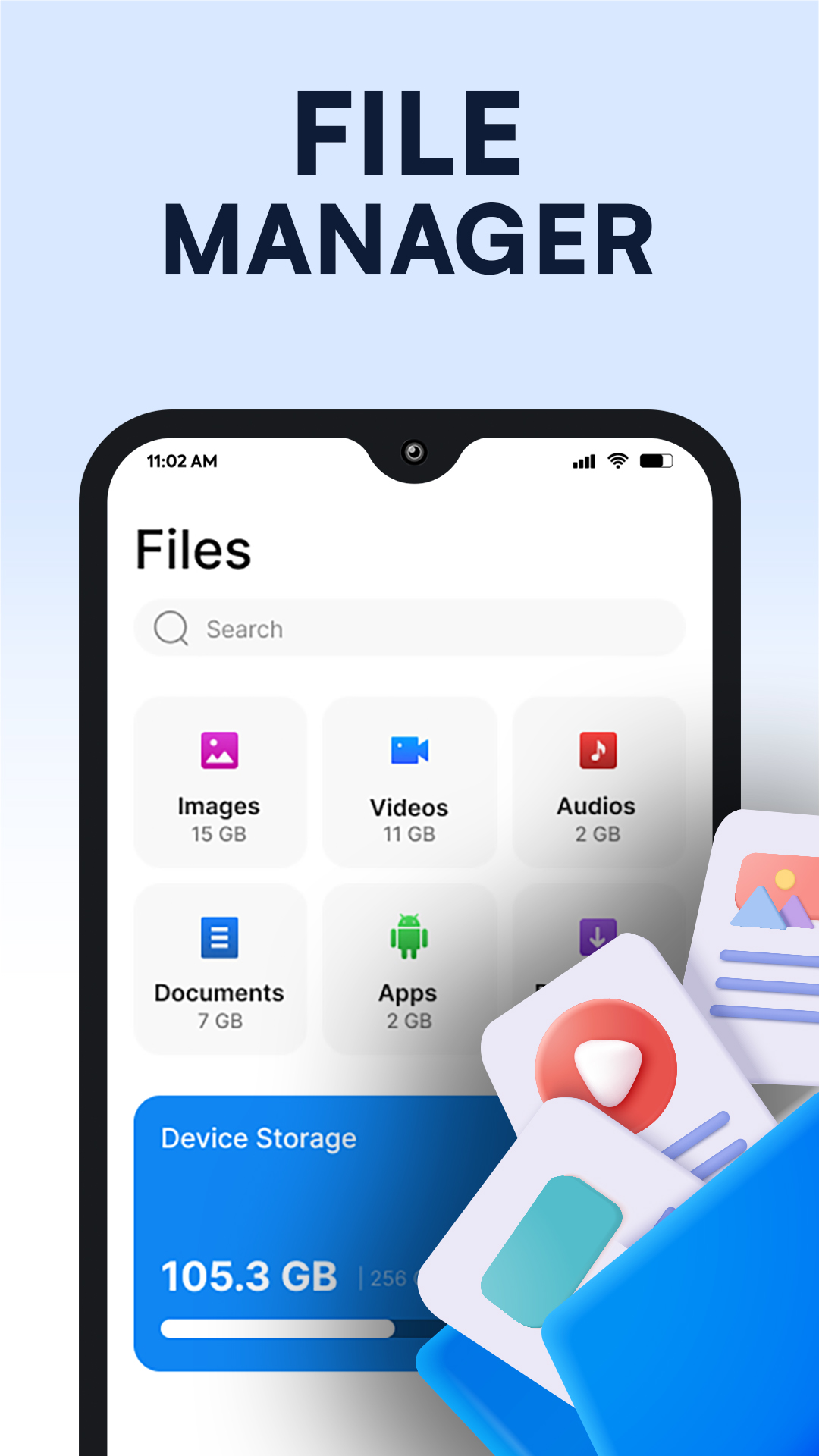 اسکرین شات 1 برنامه Phone Cleaner - AI Cleaner
