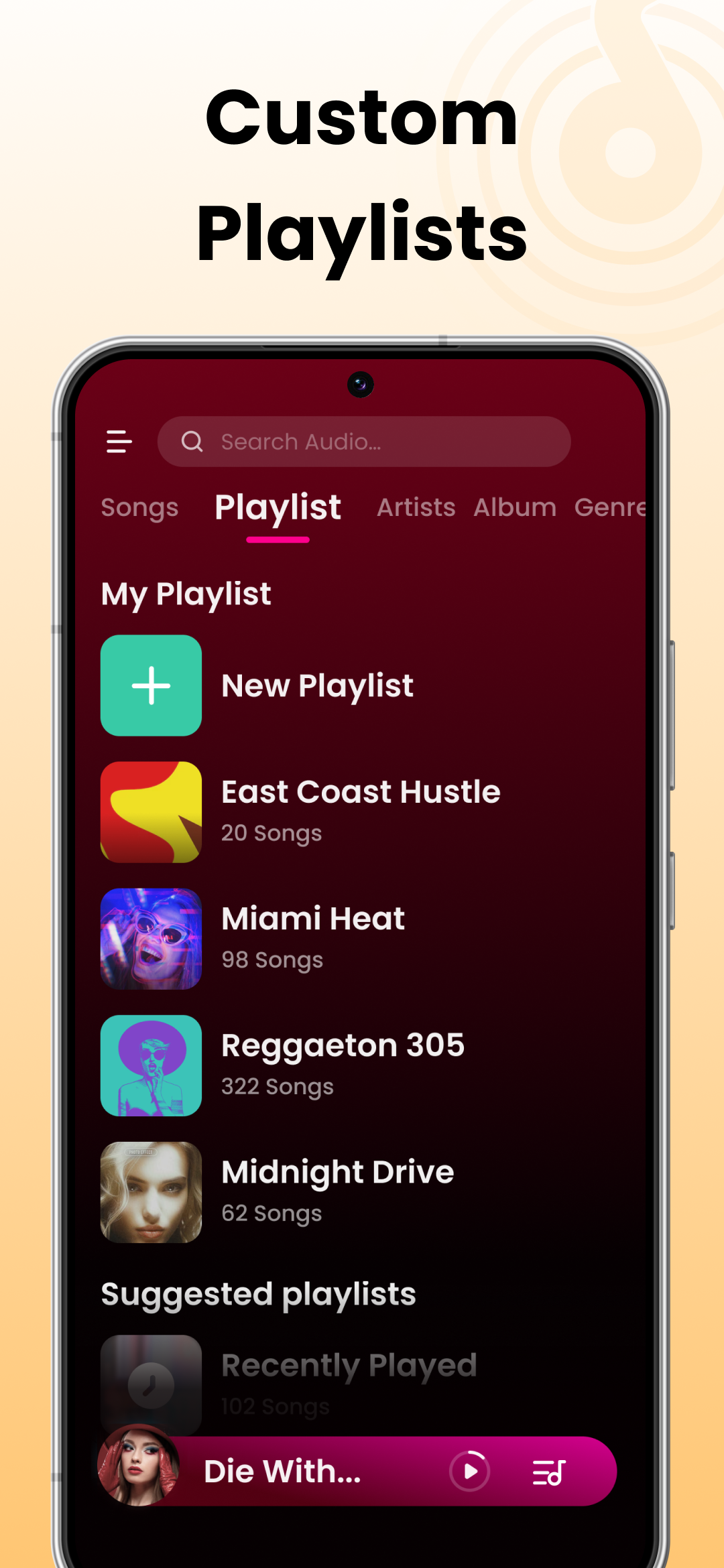 اسکرین شات 7 برنامه Offline Music Player: Play MP3