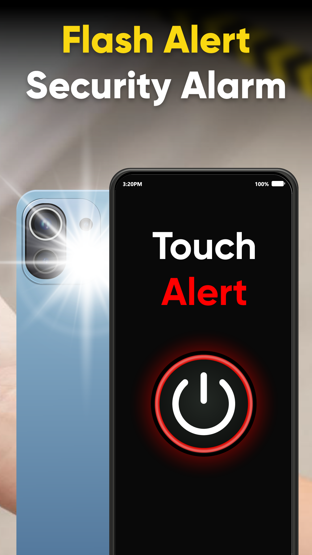 اسکرین شات 5 برنامه Phone Touch Alarm - Anti Theft