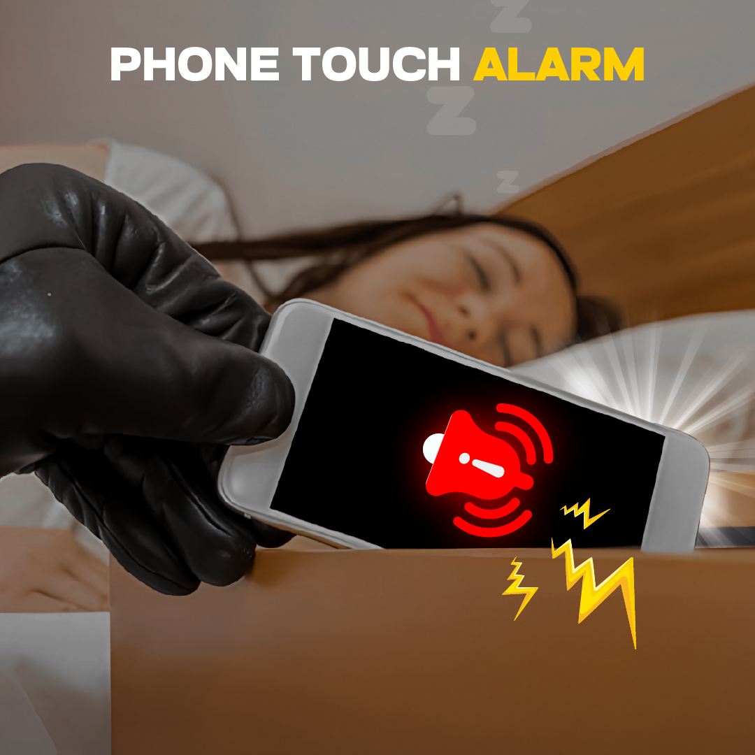 اسکرین شات 2 برنامه Phone Touch Alarm・Secure Alert