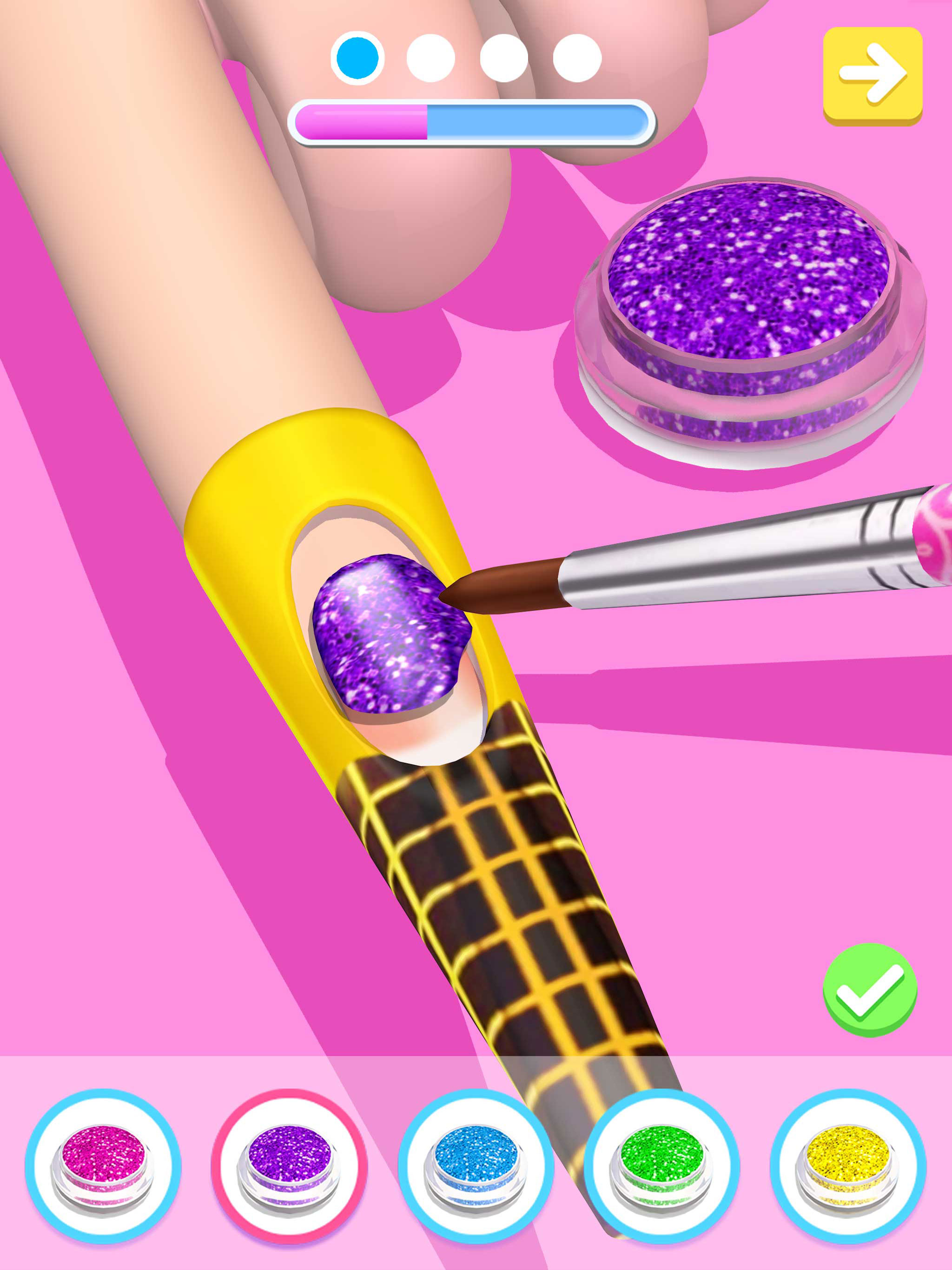 اسکرین شات 1 بازی Nail Salon Games Acrylic Nails