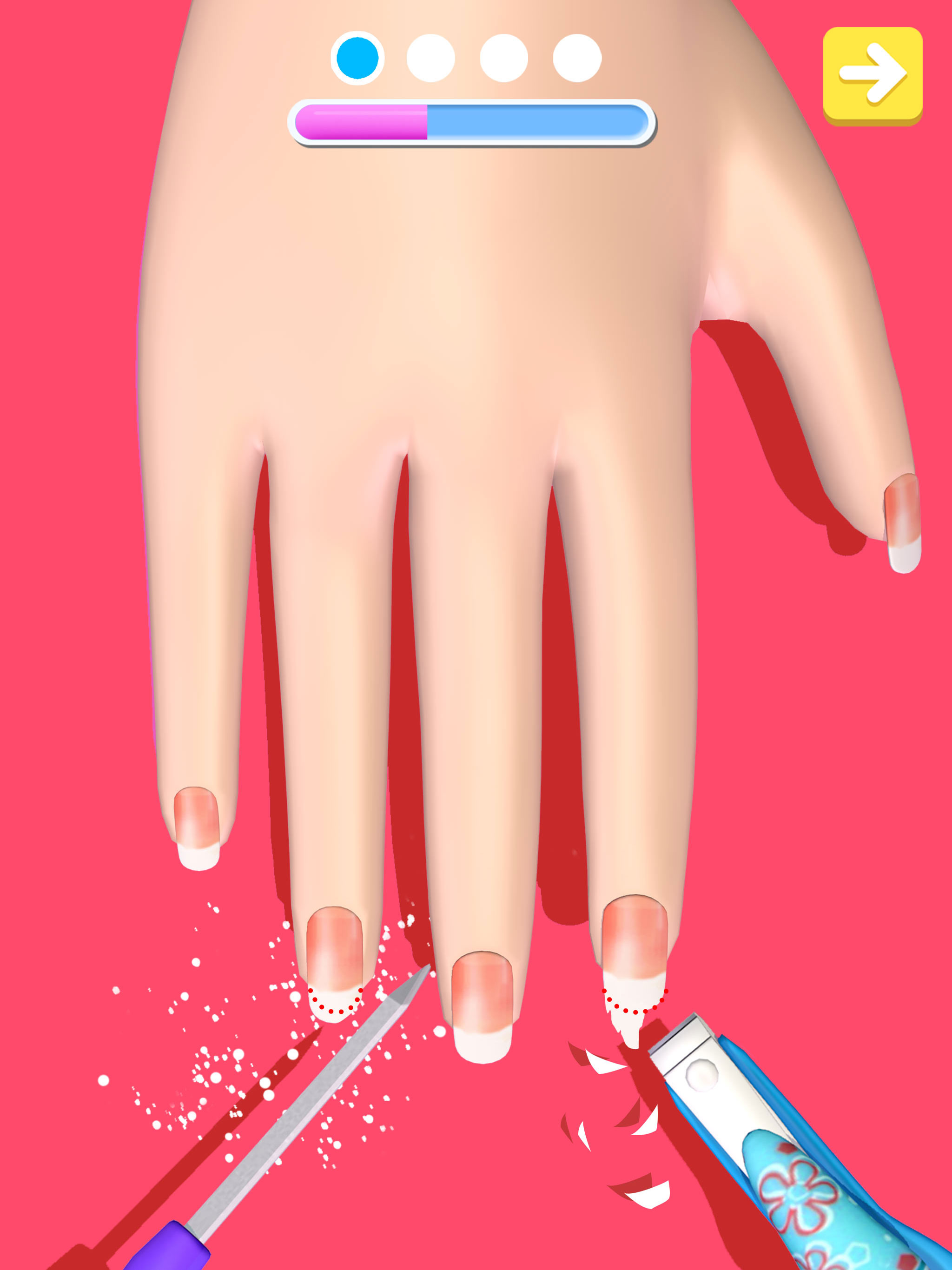 اسکرین شات 2 بازی Nail Salon Games Acrylic Nails