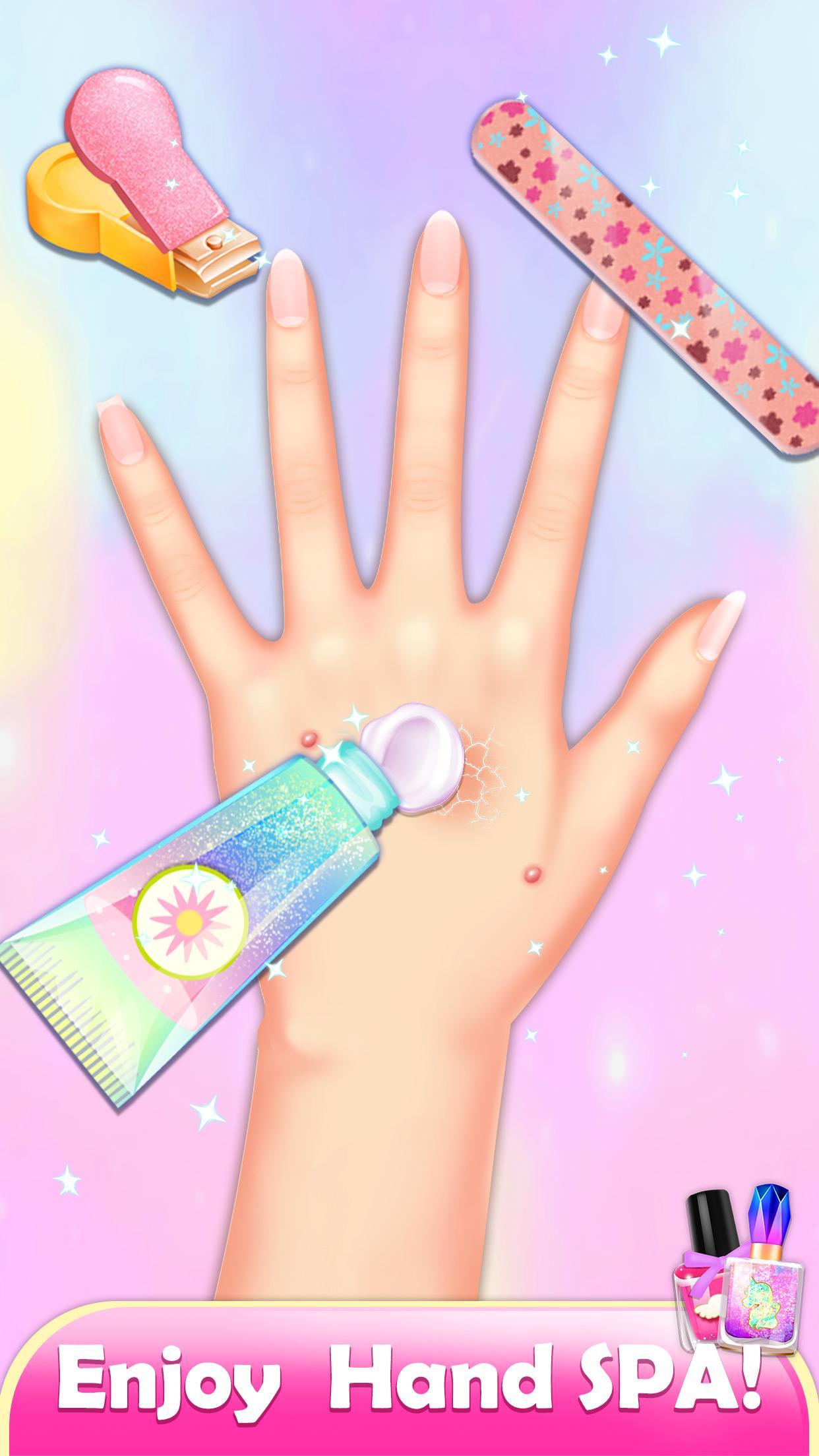 اسکرین شات 6 بازی Nail Artist Salon Makeup Games