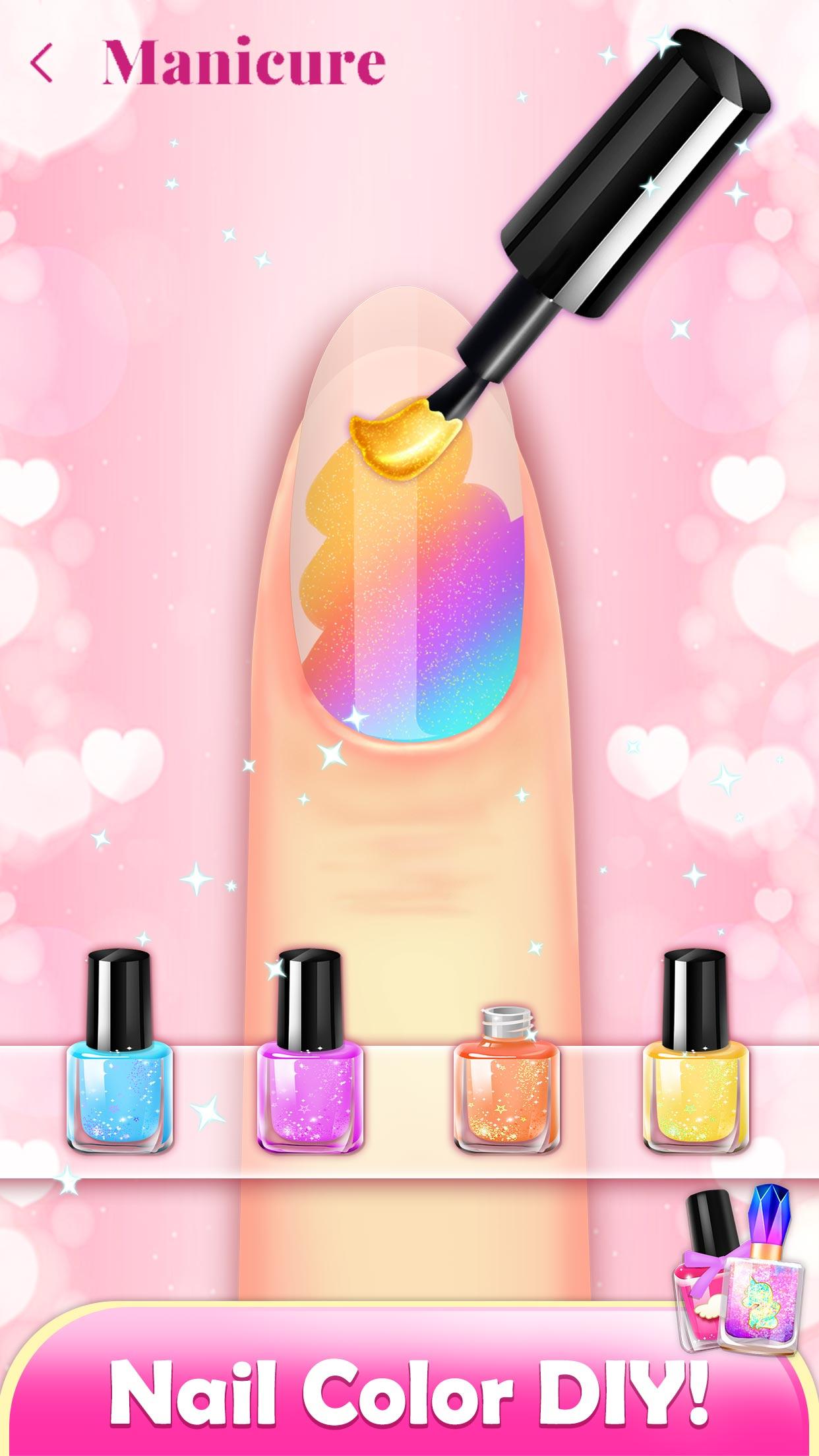 اسکرین شات 2 بازی Nail Artist Salon Makeup Games