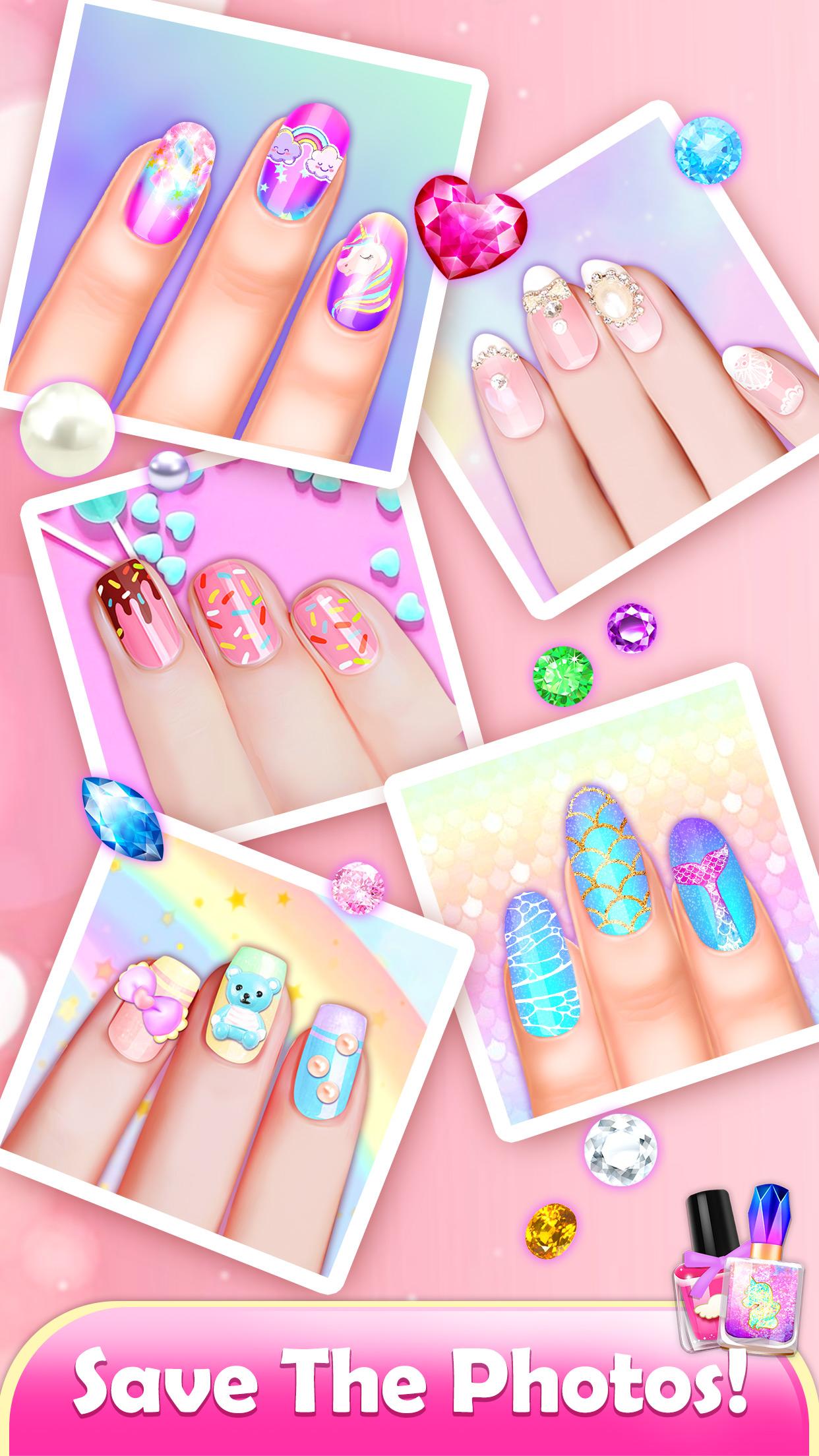 اسکرین شات 3 بازی Nail Artist Salon Makeup Games