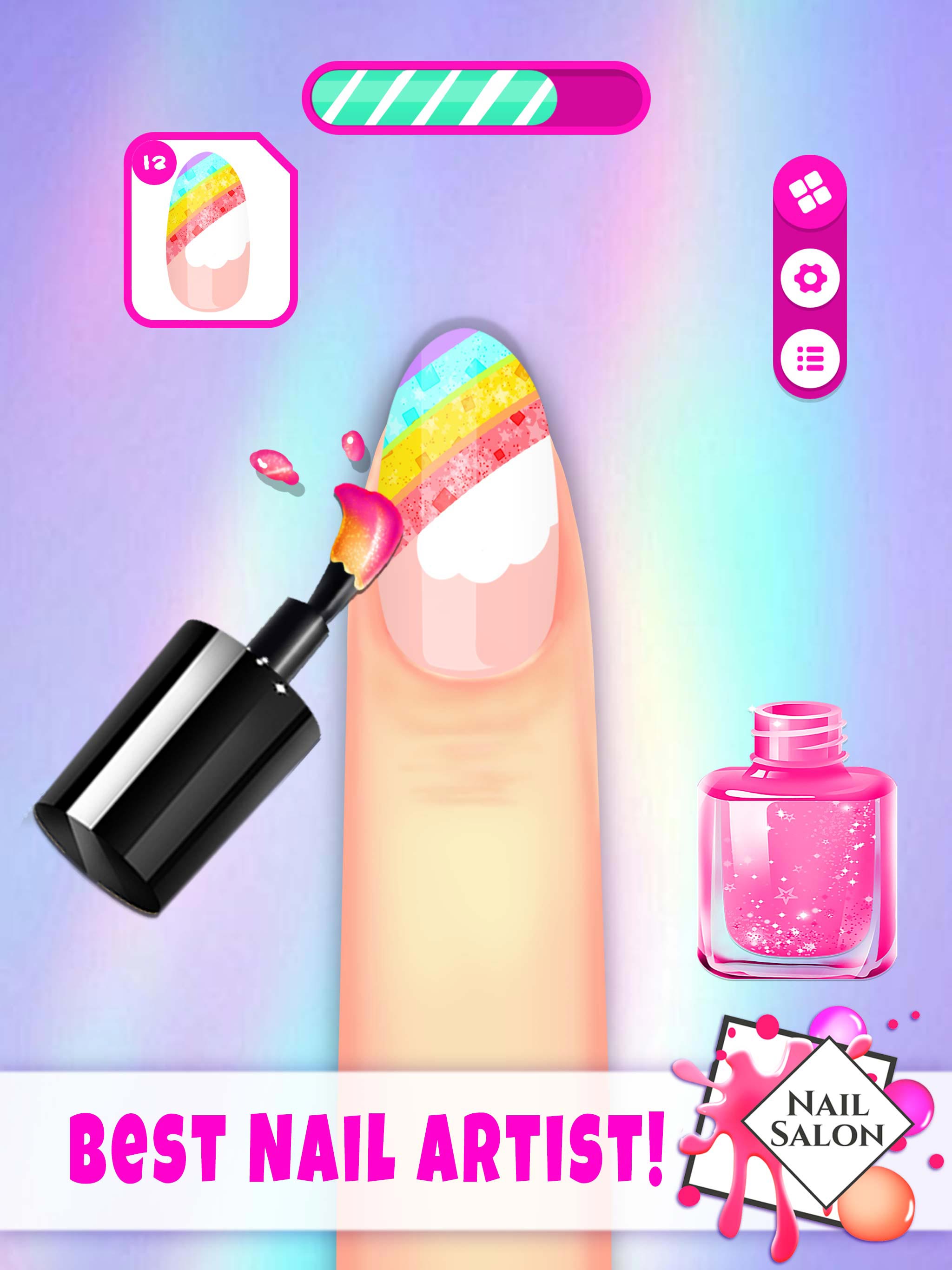 اسکرین شات 4 بازی Super Nail Salon: Fun Games