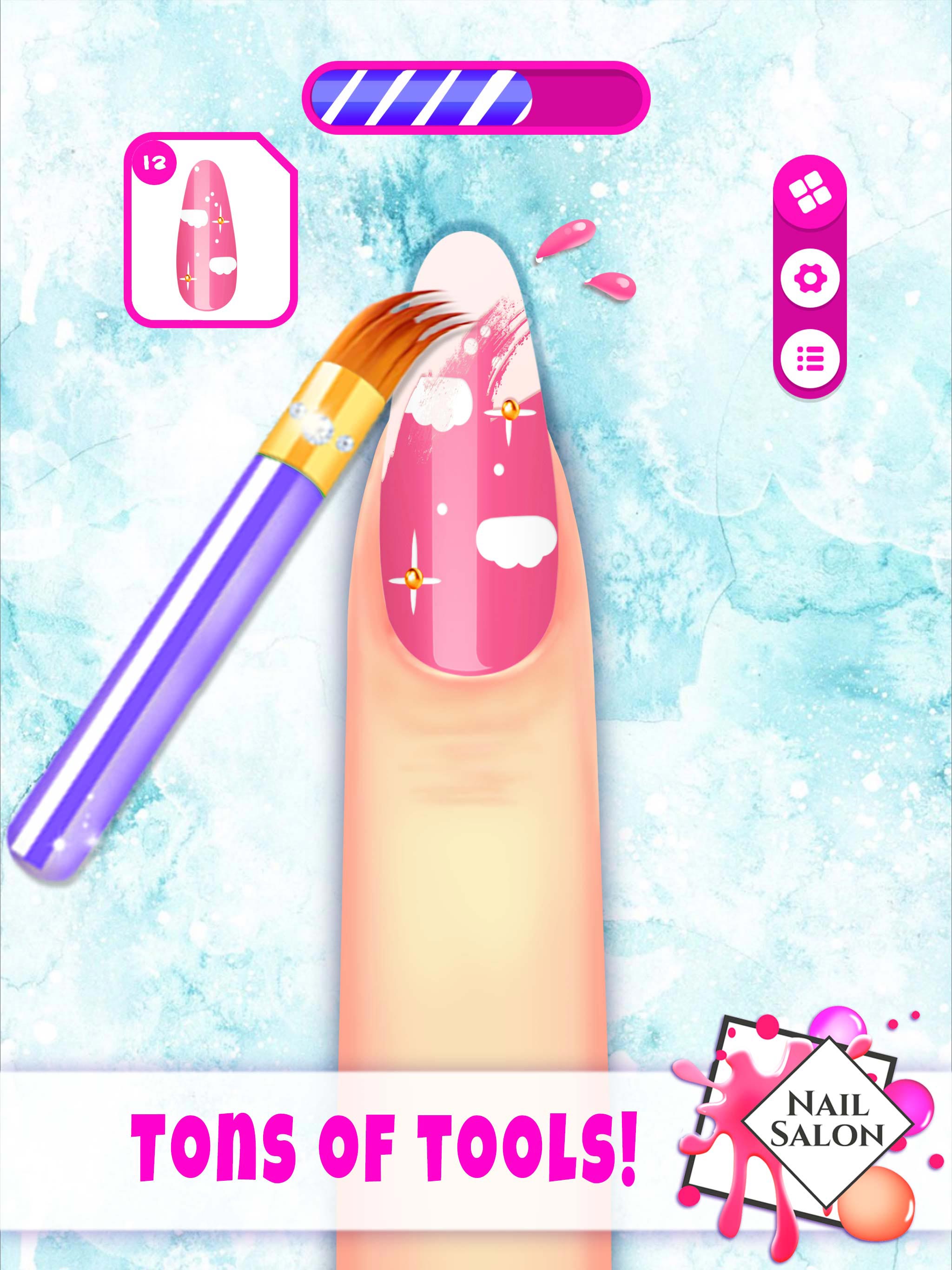 اسکرین شات 5 بازی Super Nail Salon: Fun Games