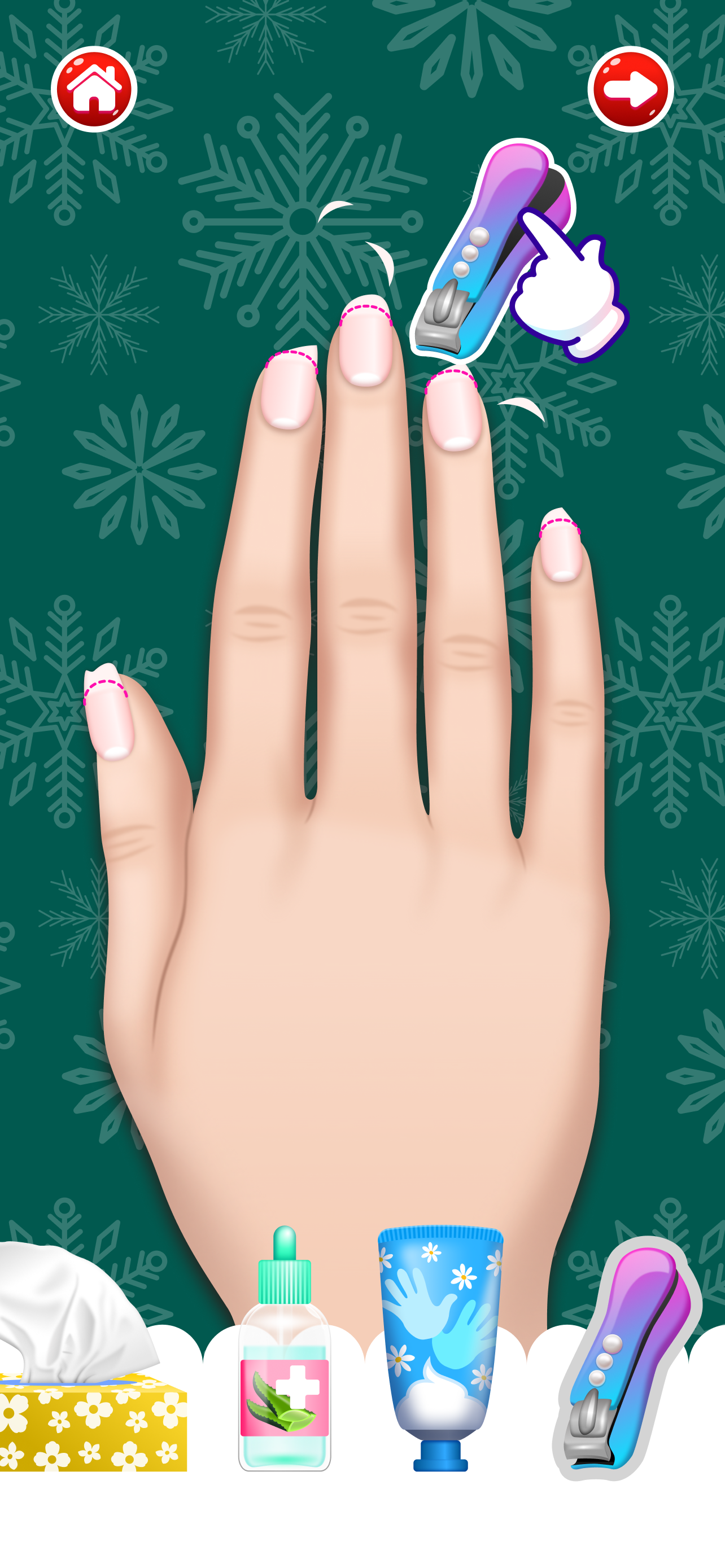 اسکرین شات 4 بازی Nail Salon Games for Kids 2-5