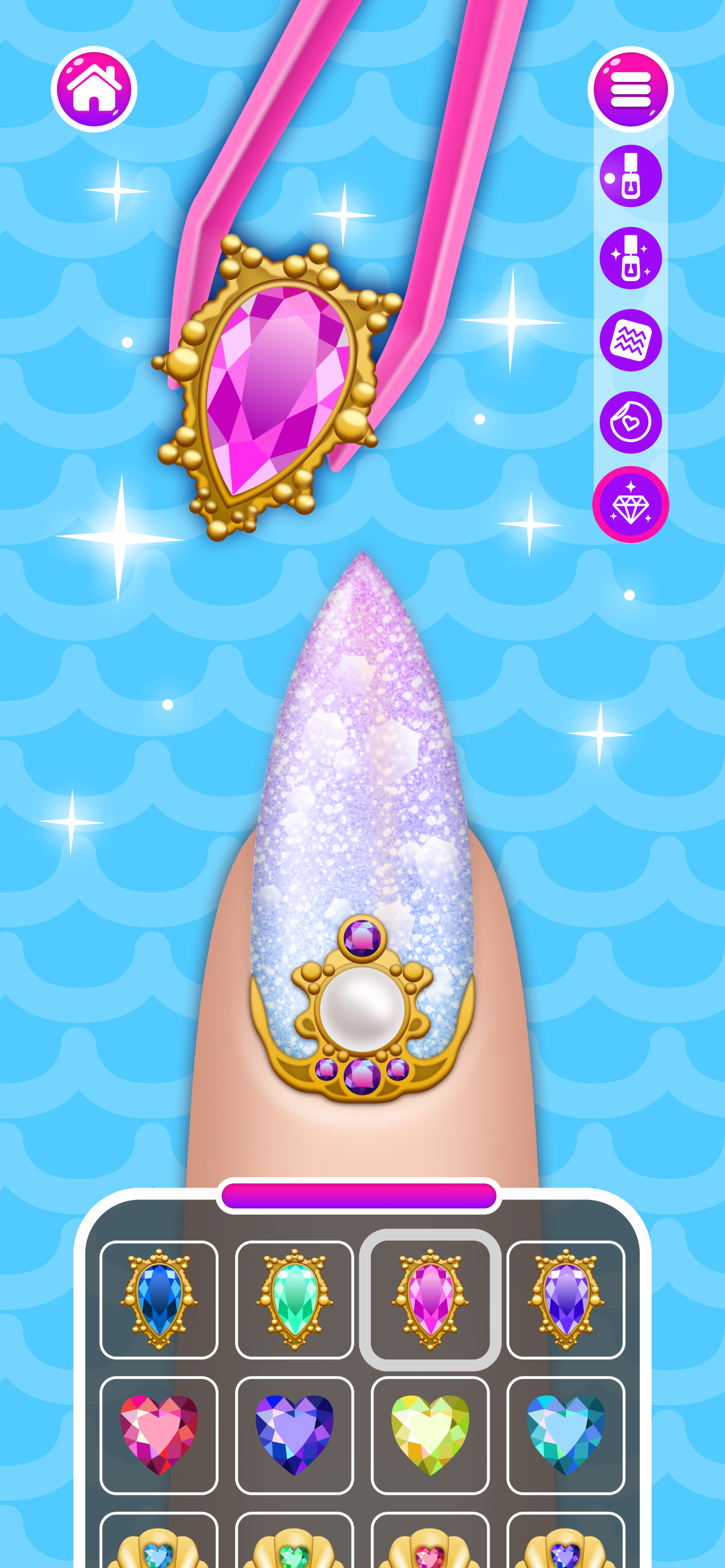 اسکرین شات 7 بازی Nail Salon Games for Kids 2-5
