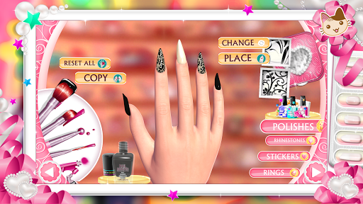 اسکرین شات 4 بازی 3D Nails Game Manicure Salon