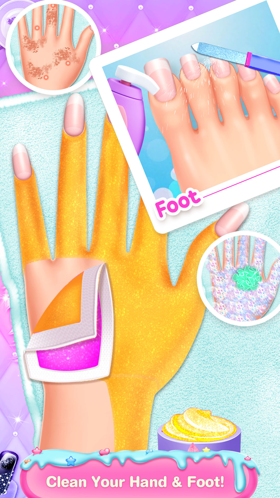 اسکرین شات 8 بازی Nail Salon Game: Art & Tattoo