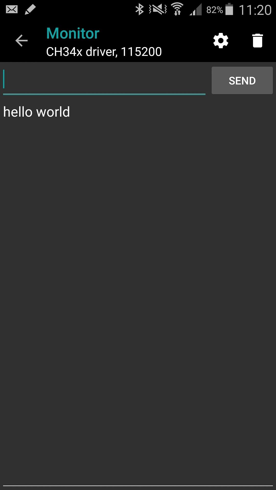 اسکرین شات 5 برنامه ArduinoDroid - Arduino/ESP IDE