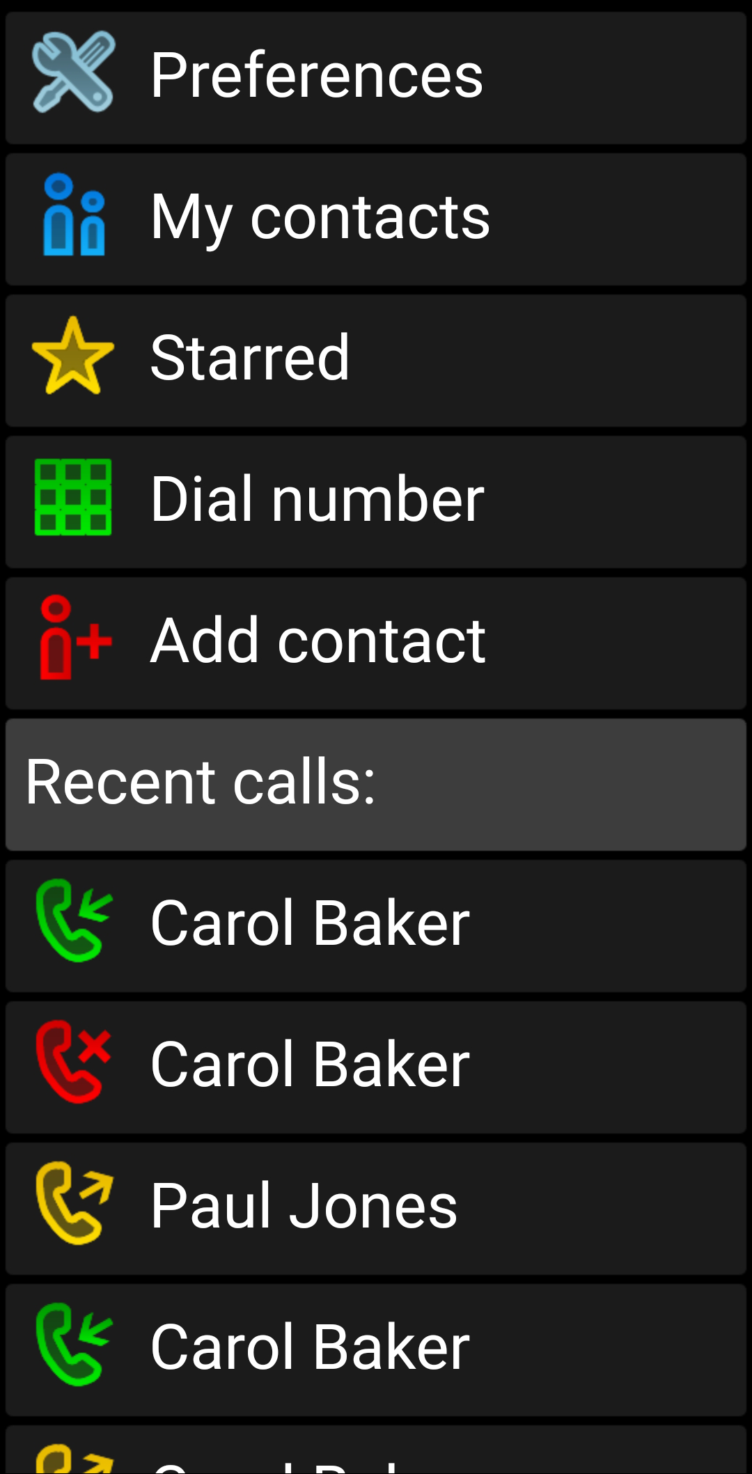 اسکرین شات 6 برنامه BIG Launcher