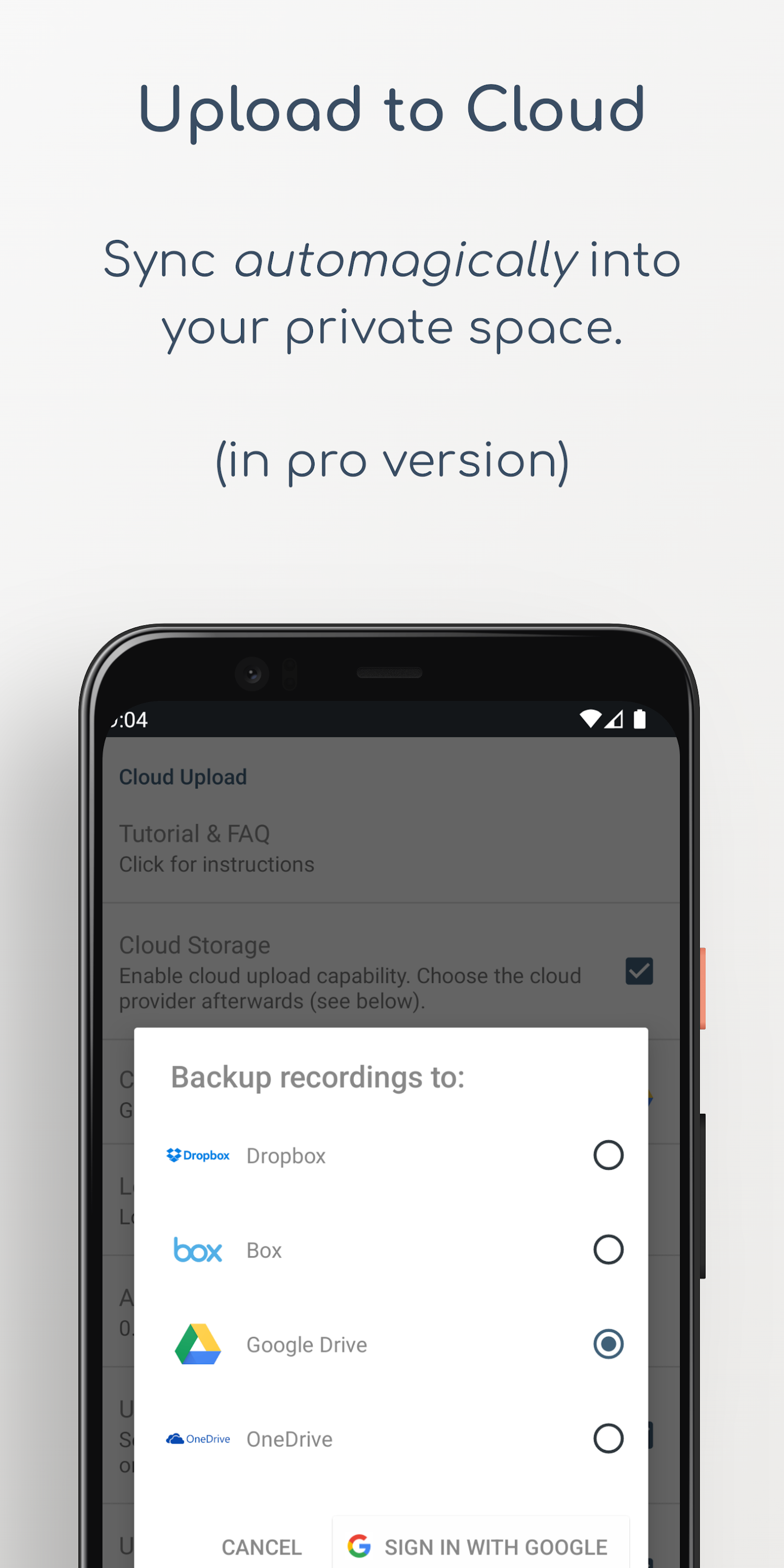 اسکرین شات 3 برنامه Tape-a-Talk Voice Recorder