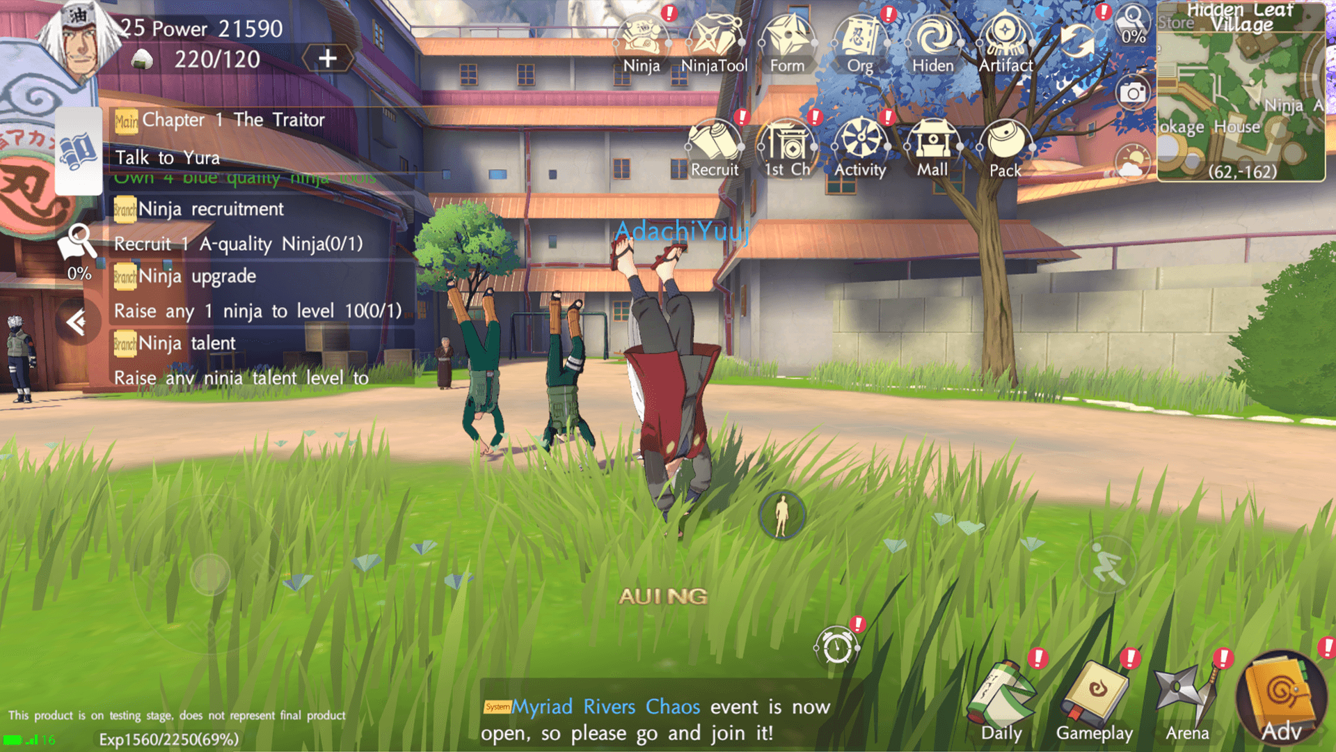 اسکرین شات 3 بازی NARUTO KAGE