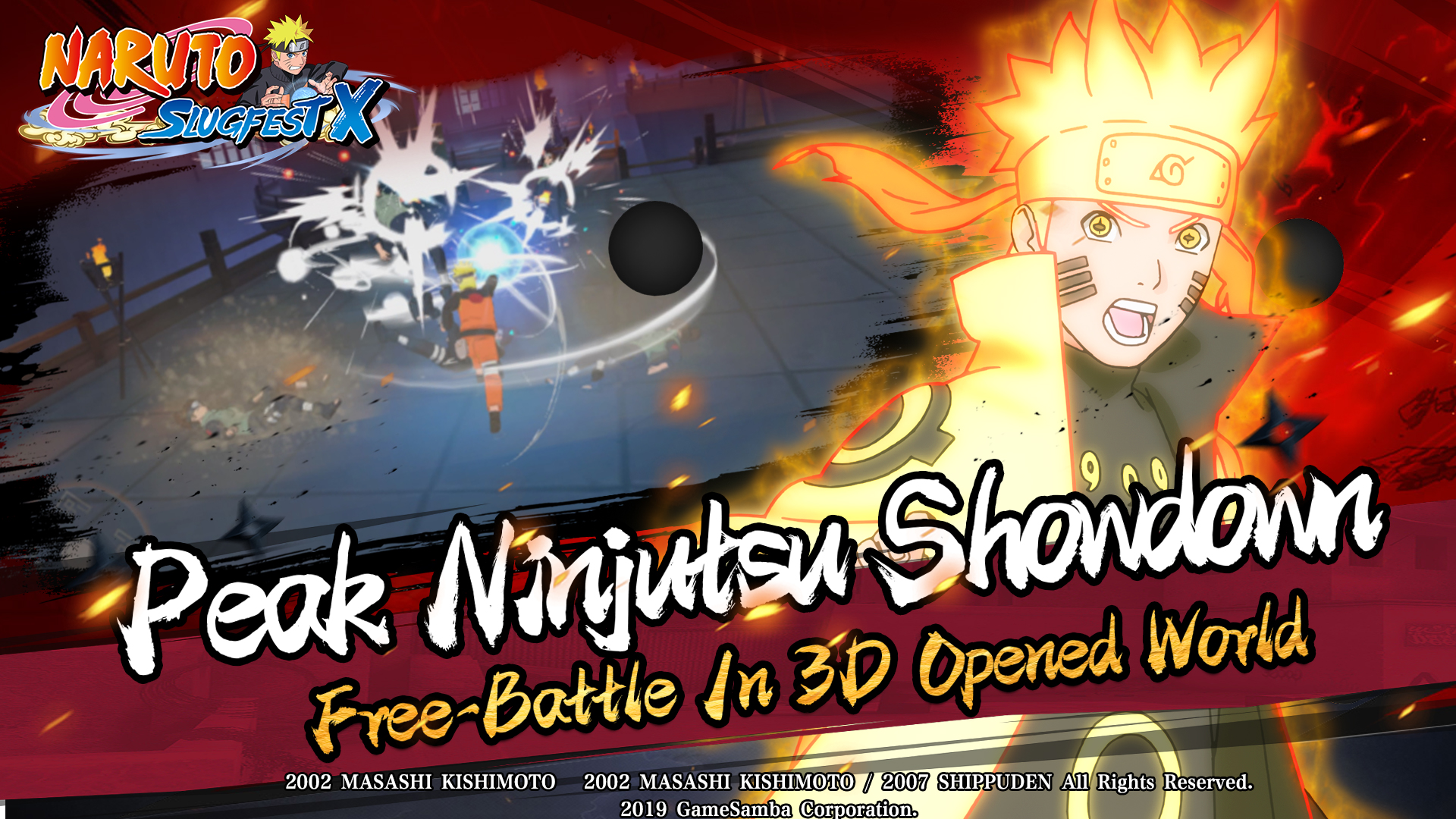 اسکرین شات 2 بازی Naruto:SlugfestX