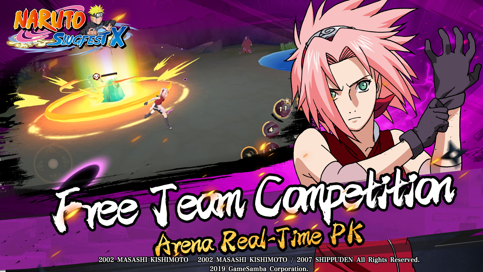 اسکرین شات 4 بازی Naruto:SlugfestX