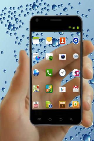 اسکرین شات 1 برنامه Transparent Screen Launcher