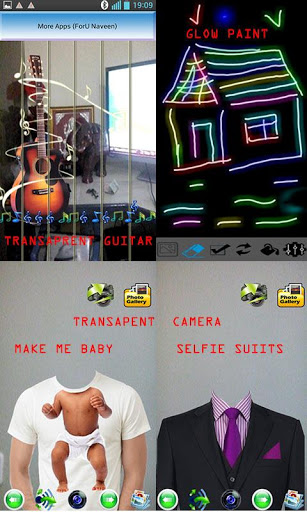 اسکرین شات 5 برنامه Transparent Screen Launcher