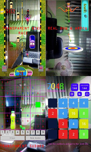 اسکرین شات 7 برنامه Transparent Screen Launcher