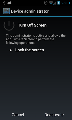 اسکرین شات 5 برنامه Turn Off Screen