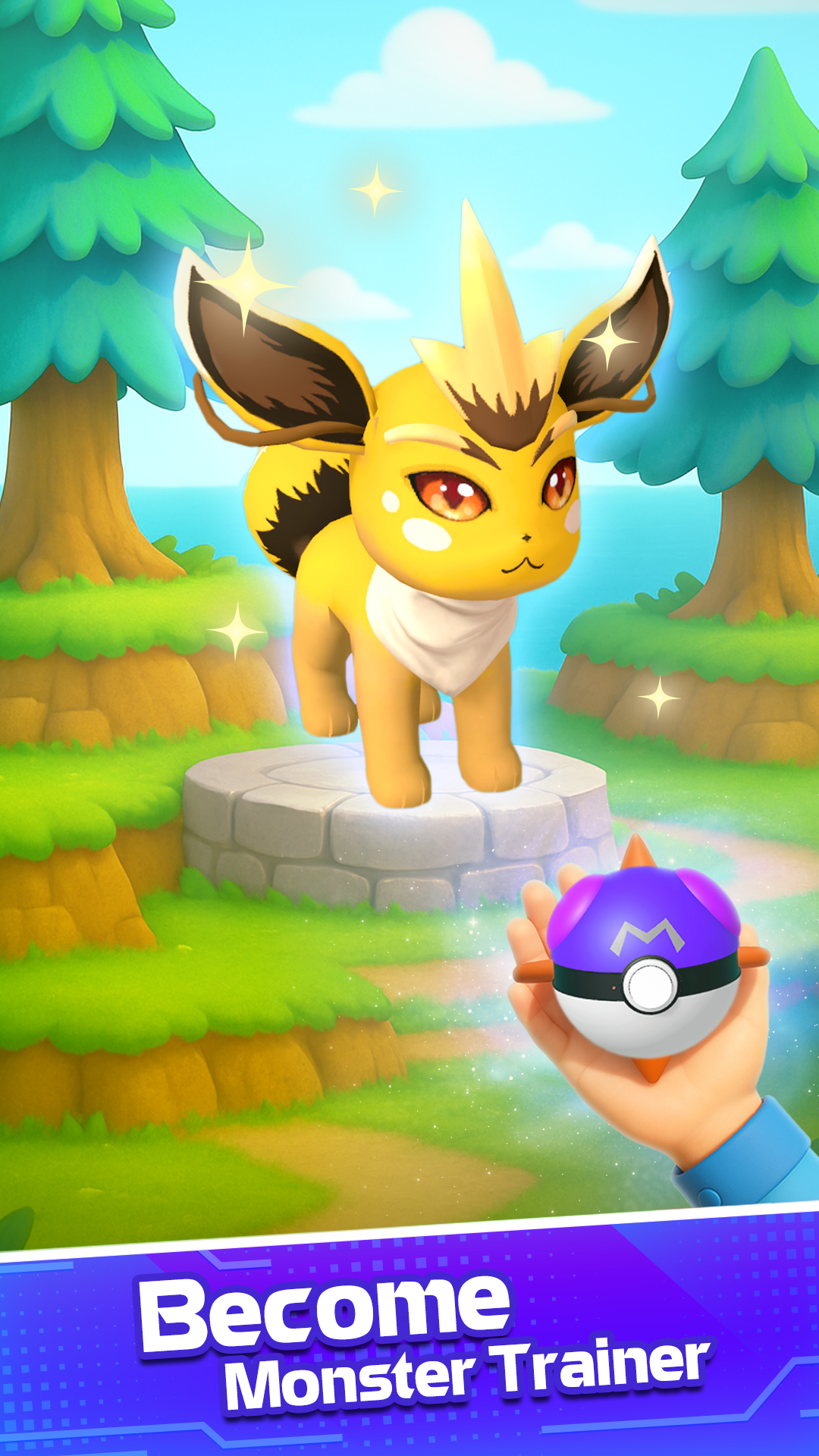 اسکرین شات 1 بازی Monster Trainer: Runner Squad