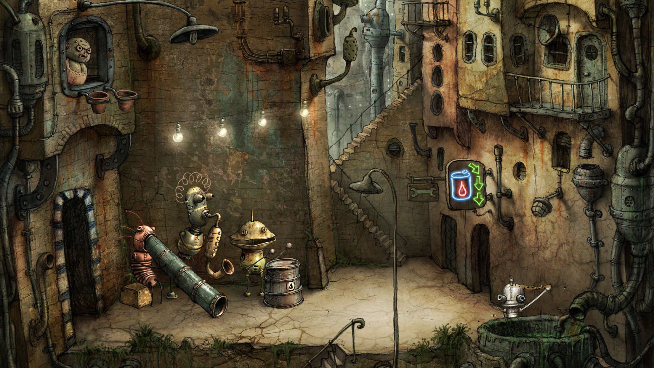 اسکرین شات 1 بازی Machinarium Demo