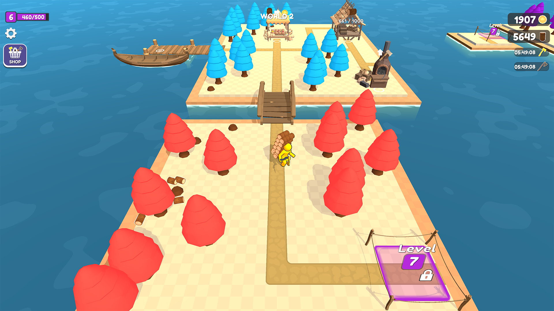 اسکرین شات 8 بازی Craft Island - Woody Forest