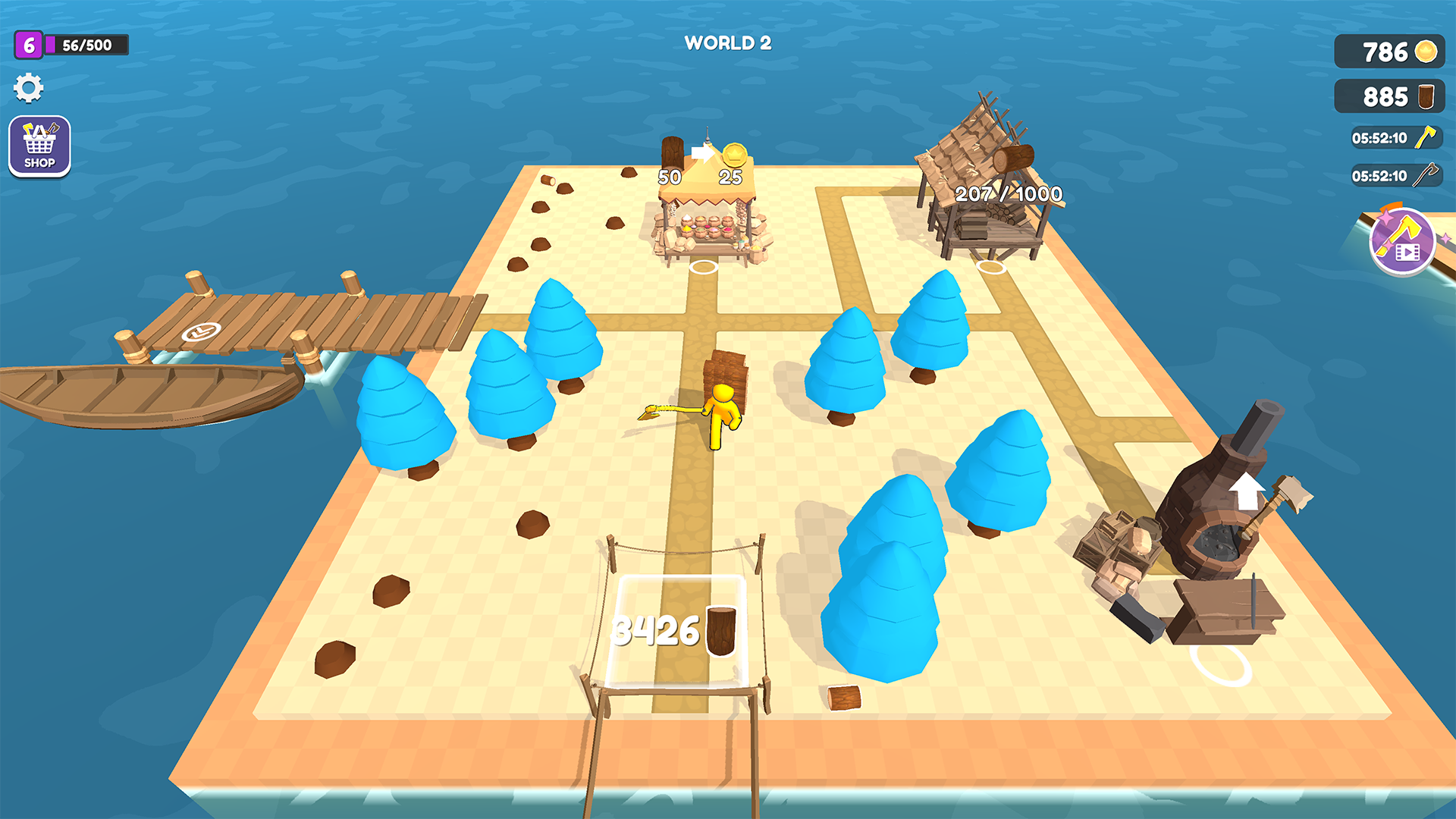 اسکرین شات 7 بازی Craft Island - Woody Forest