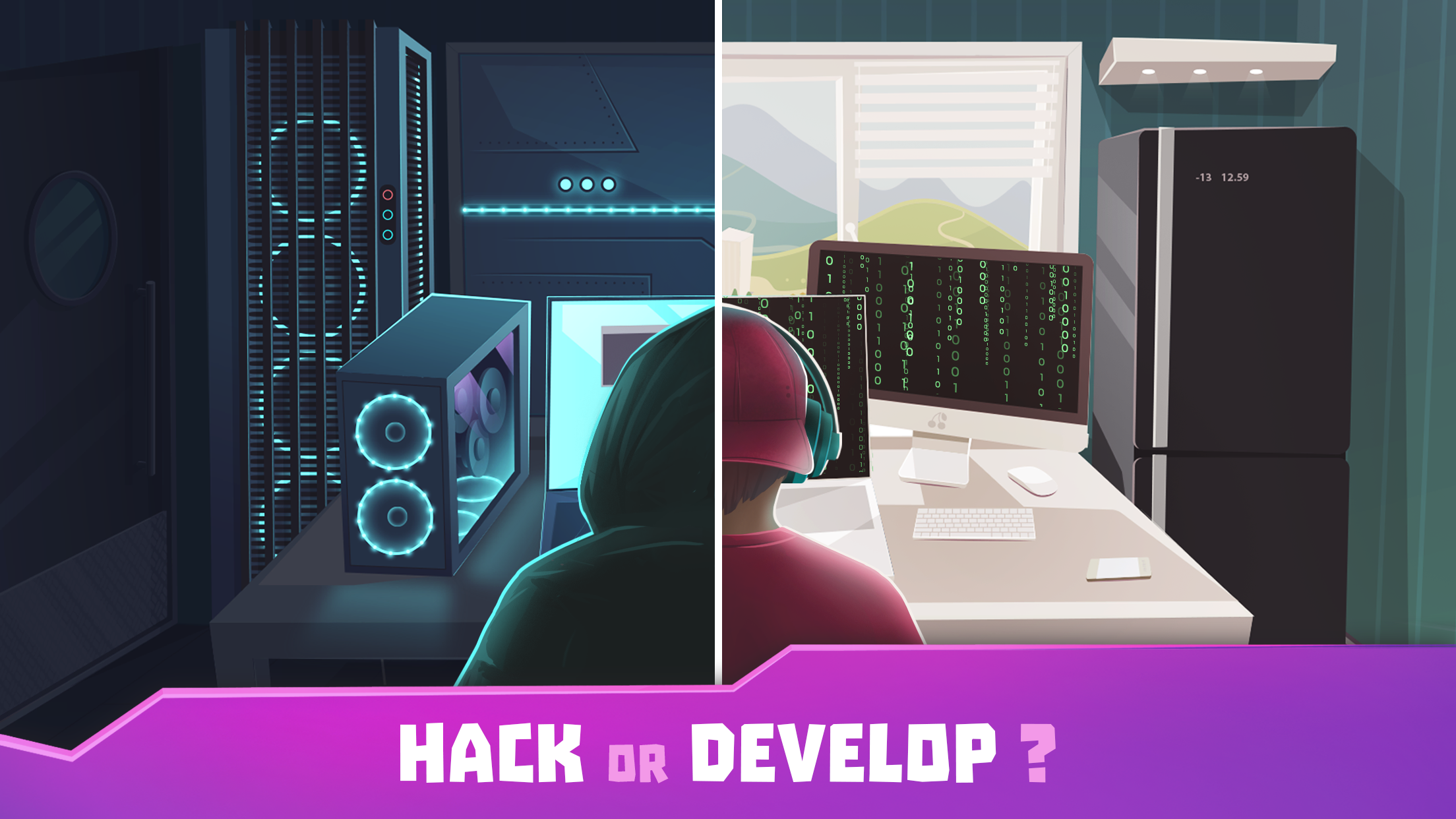 اسکرین شات 1 بازی Hacker - tap smartphone tycoon