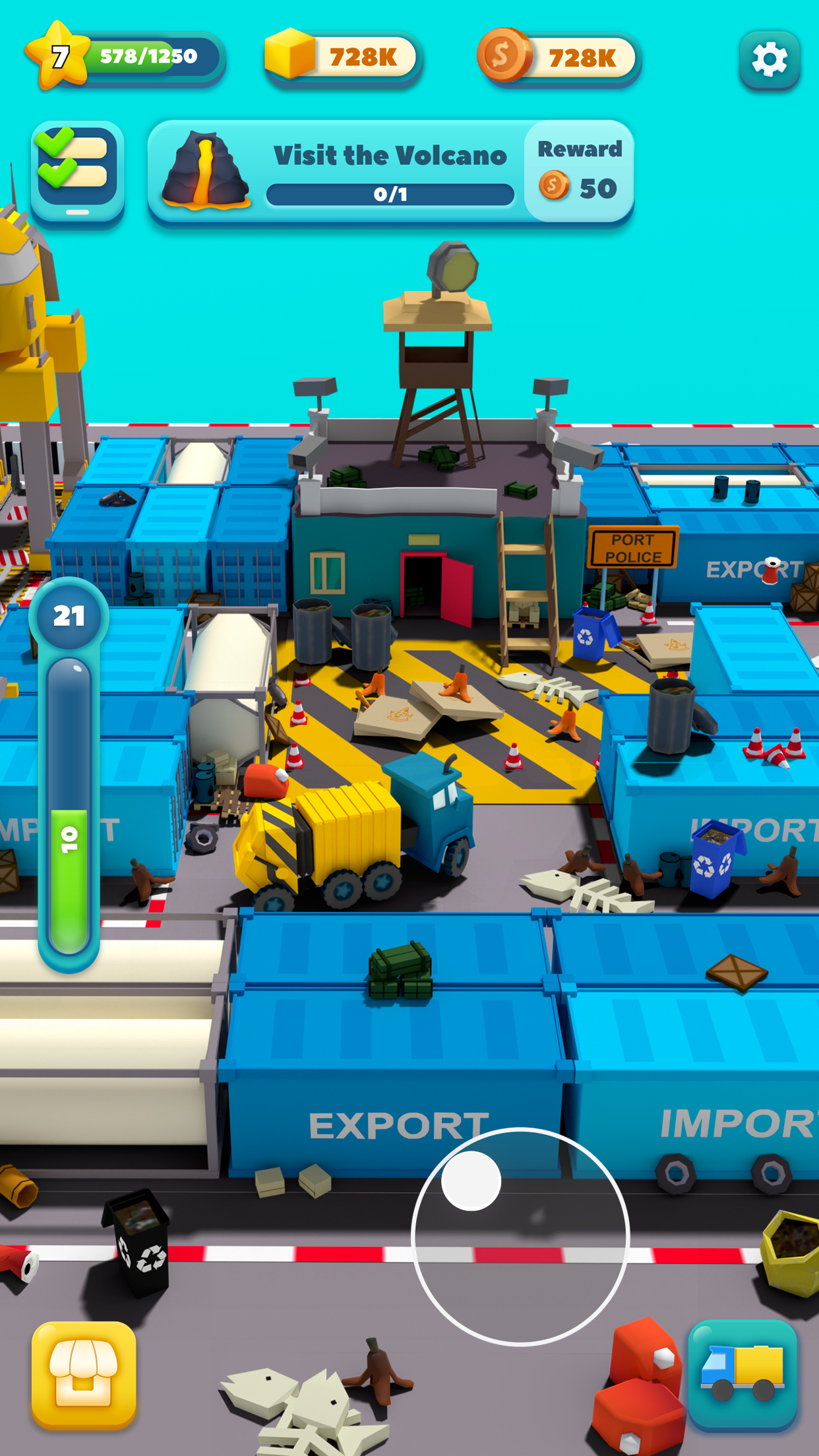 اسکرین شات 4 بازی Garbage Truck: Junkyard Keeper