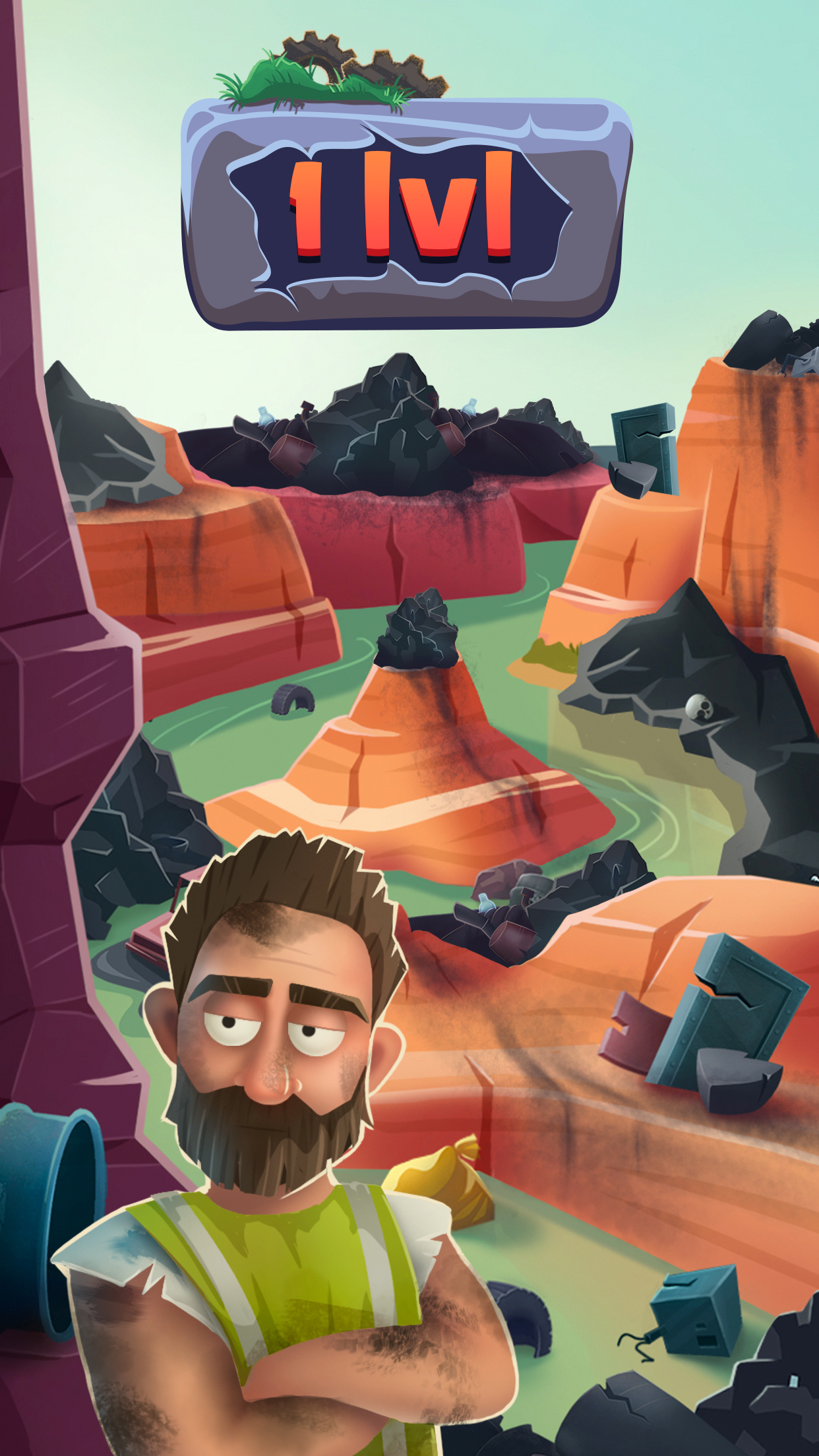 اسکرین شات 1 بازی Trash Tycoon: idle simulator