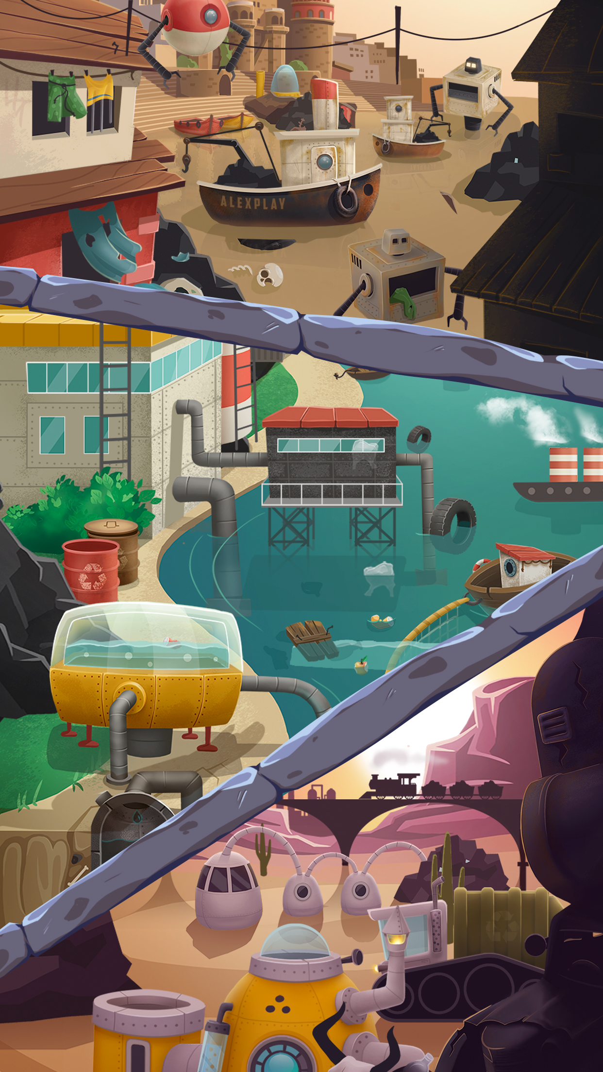 اسکرین شات 4 بازی Trash Tycoon: idle simulator