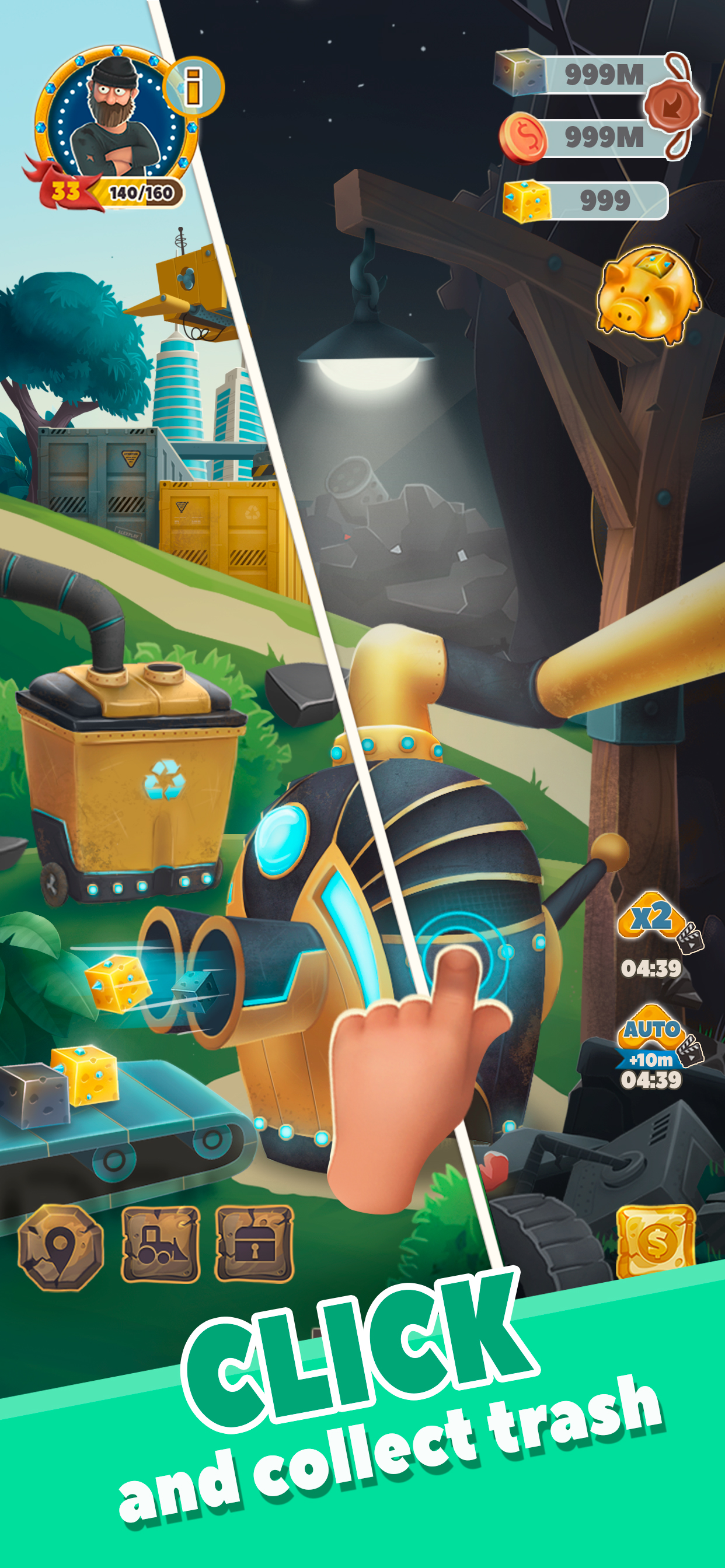 اسکرین شات 1 بازی Trash Tycoon: idle simulator