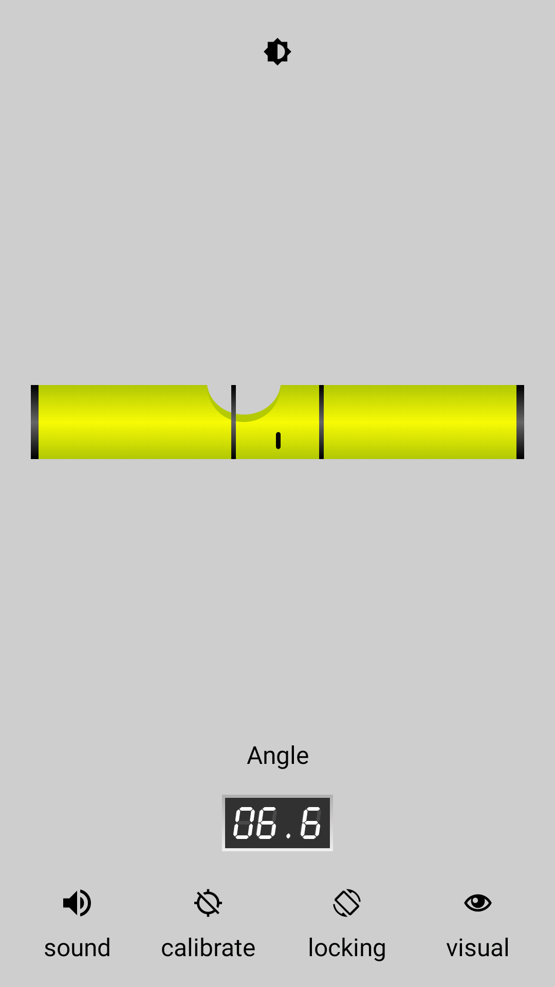 اسکرین شات 1 برنامه Bubble level