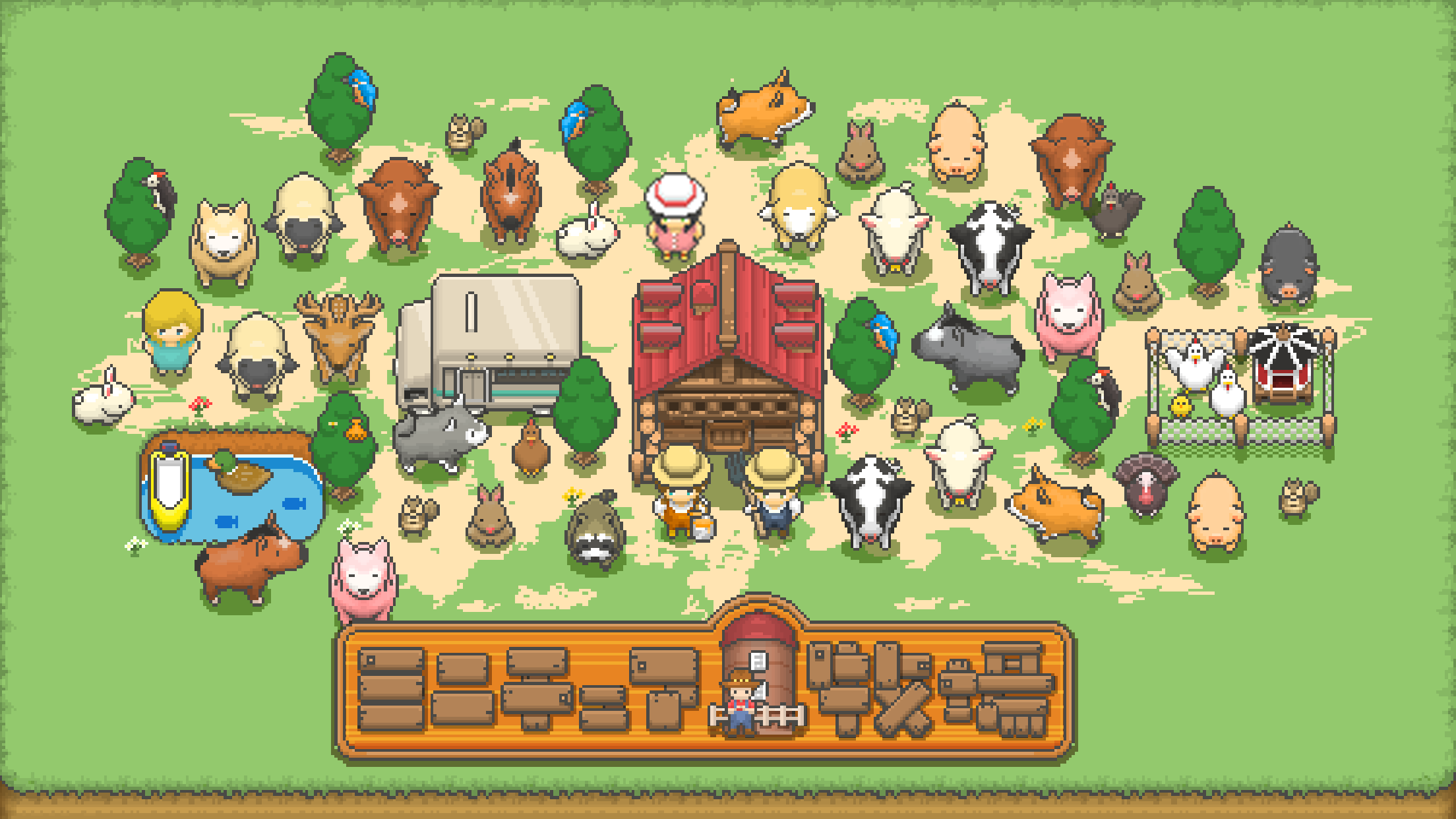 اسکرین شات 5 بازی Tiny Pixel Farm - Simple Game