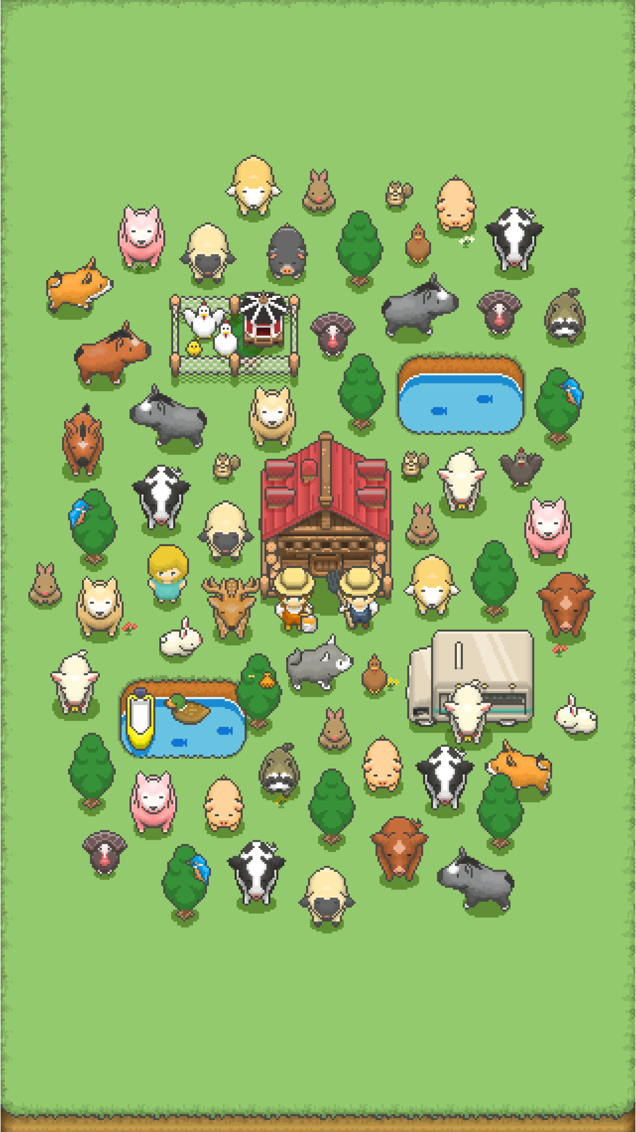 اسکرین شات 1 بازی Tiny Pixel Farm - Simple Game