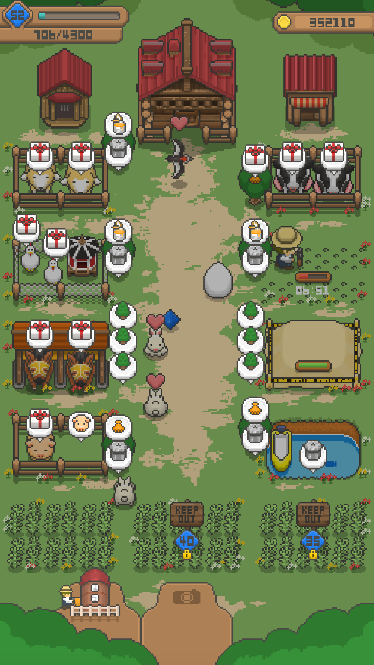 اسکرین شات 4 بازی Tiny Pixel Farm - Simple Game