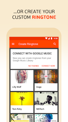 اسکرین شات 5 برنامه Audiko: ringtones, notifications and alarm sounds.