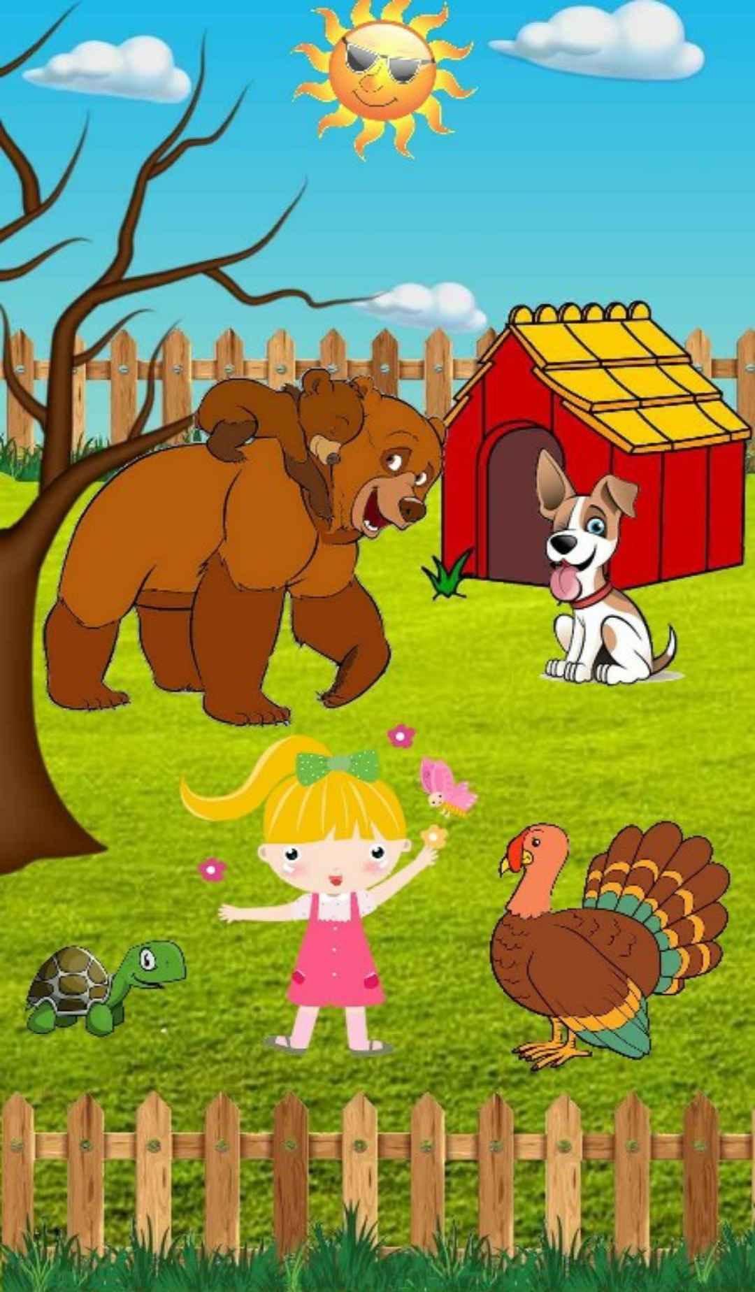 اسکرین شات 6 برنامه Zoo For Preschool Kids 3-9