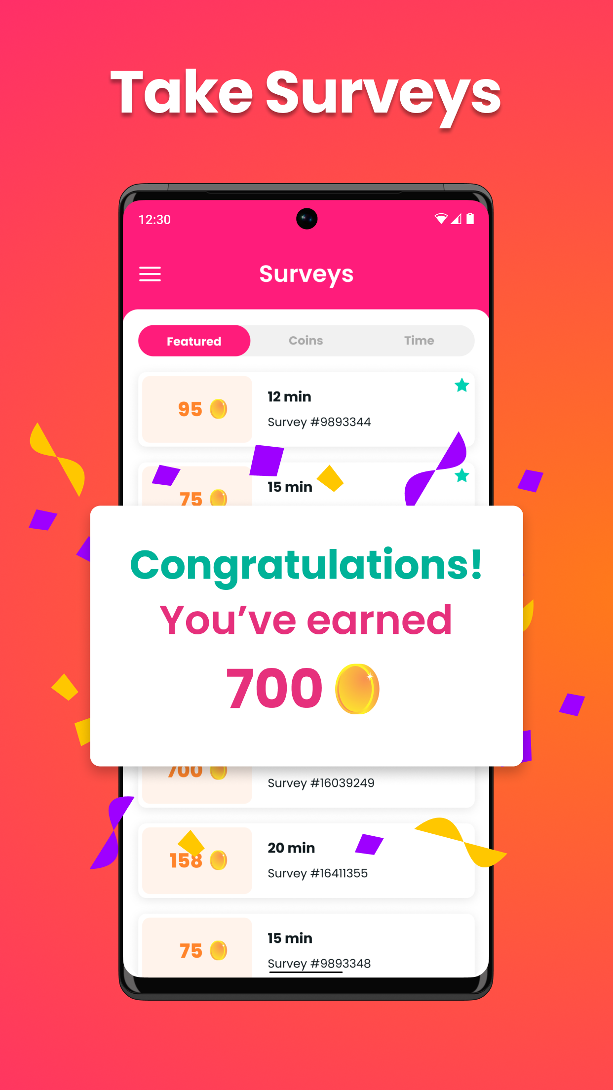 اسکرین شات 3 برنامه Poll Pay: Earn Money & Cash