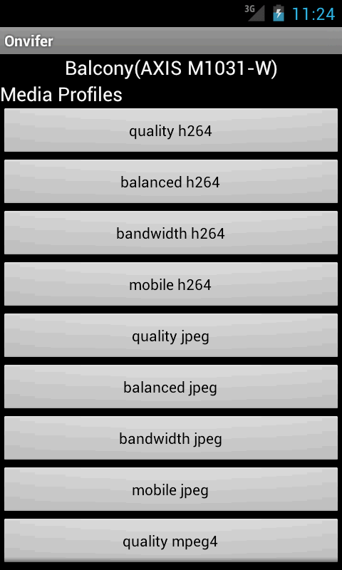 اسکرین شات 6 برنامه Onvier - IP Camera Monitor