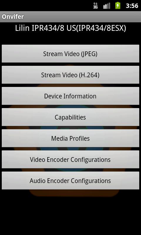 اسکرین شات 3 برنامه Onvier - IP Camera Monitor