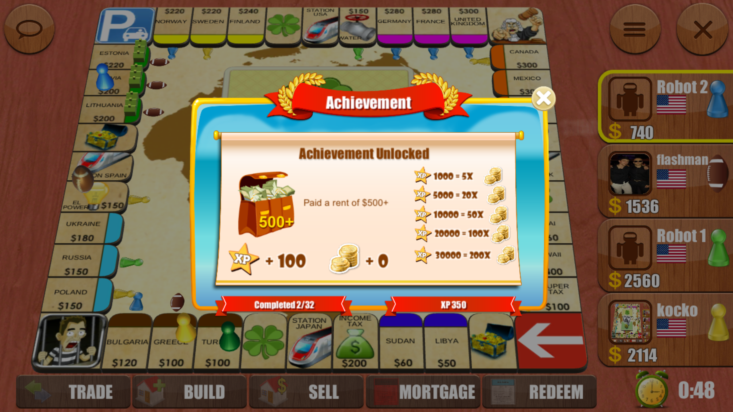 اسکرین شات 8 بازی Rento2D Lite: Online dice game