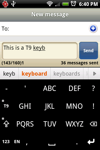 اسکرین شات 2 برنامه English for Smart Keyboard