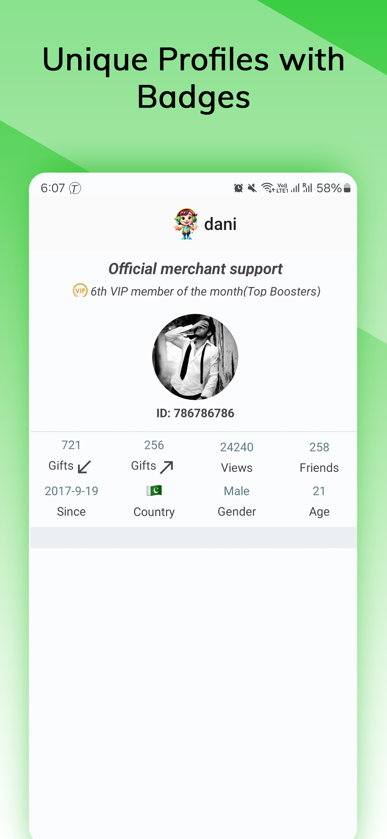 اسکرین شات 4 برنامه Talkinchat - Voice Rooms &Chat