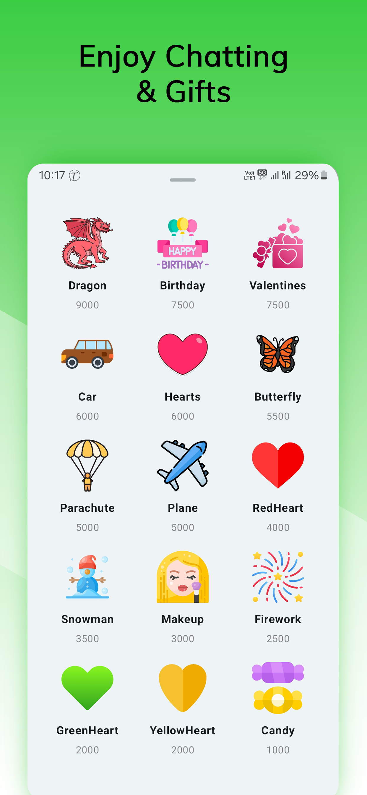 اسکرین شات 6 برنامه Talkinchat - Voice Rooms &Chat