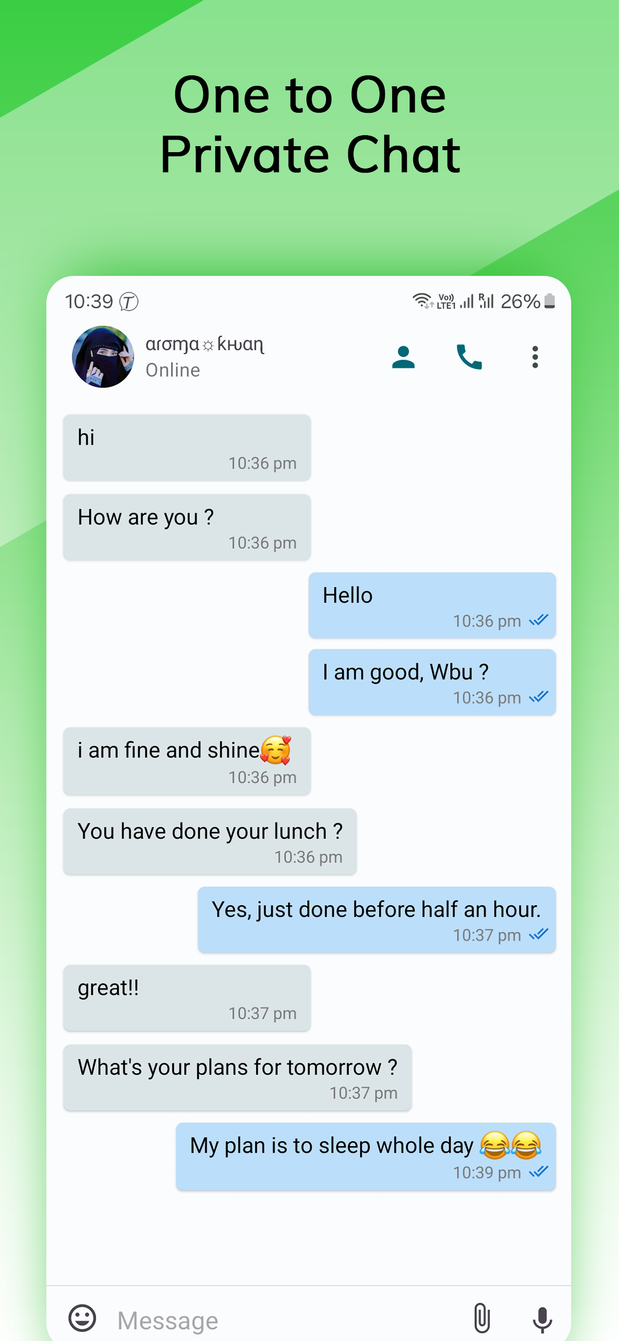 اسکرین شات 5 برنامه Talkinchat - Voice Rooms &Chat